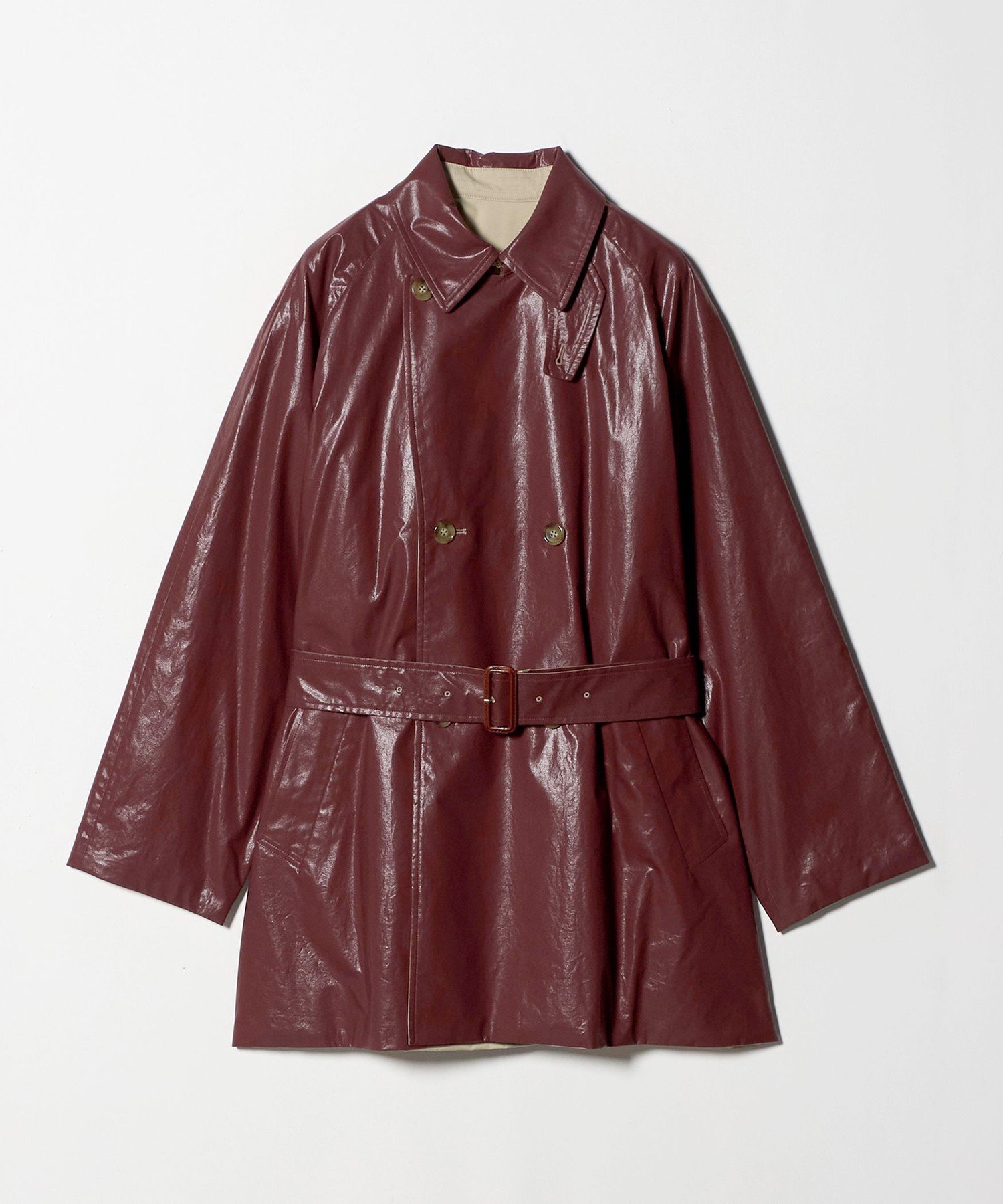 【 6(ROKU) BEAUTY & YOUTH ユナアロ 】プルオーバーコート BEAUTY&YOUTH UNITED ARROWS｜<6(ROKU)>コーティング リバーシブル