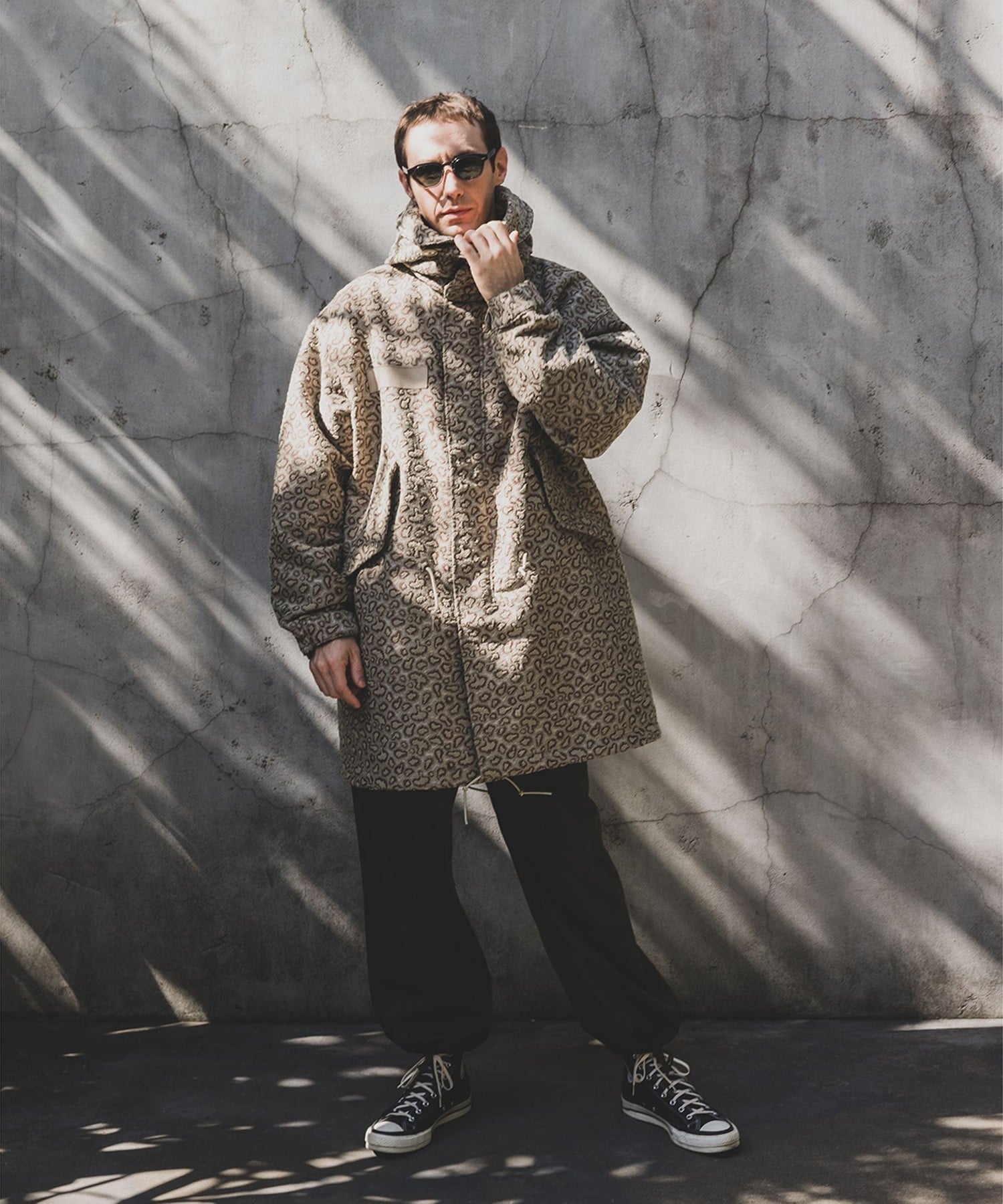 BEAMS MEN｜M-6548 Coat Camo Jacquard | Rakuten Fashion(楽天