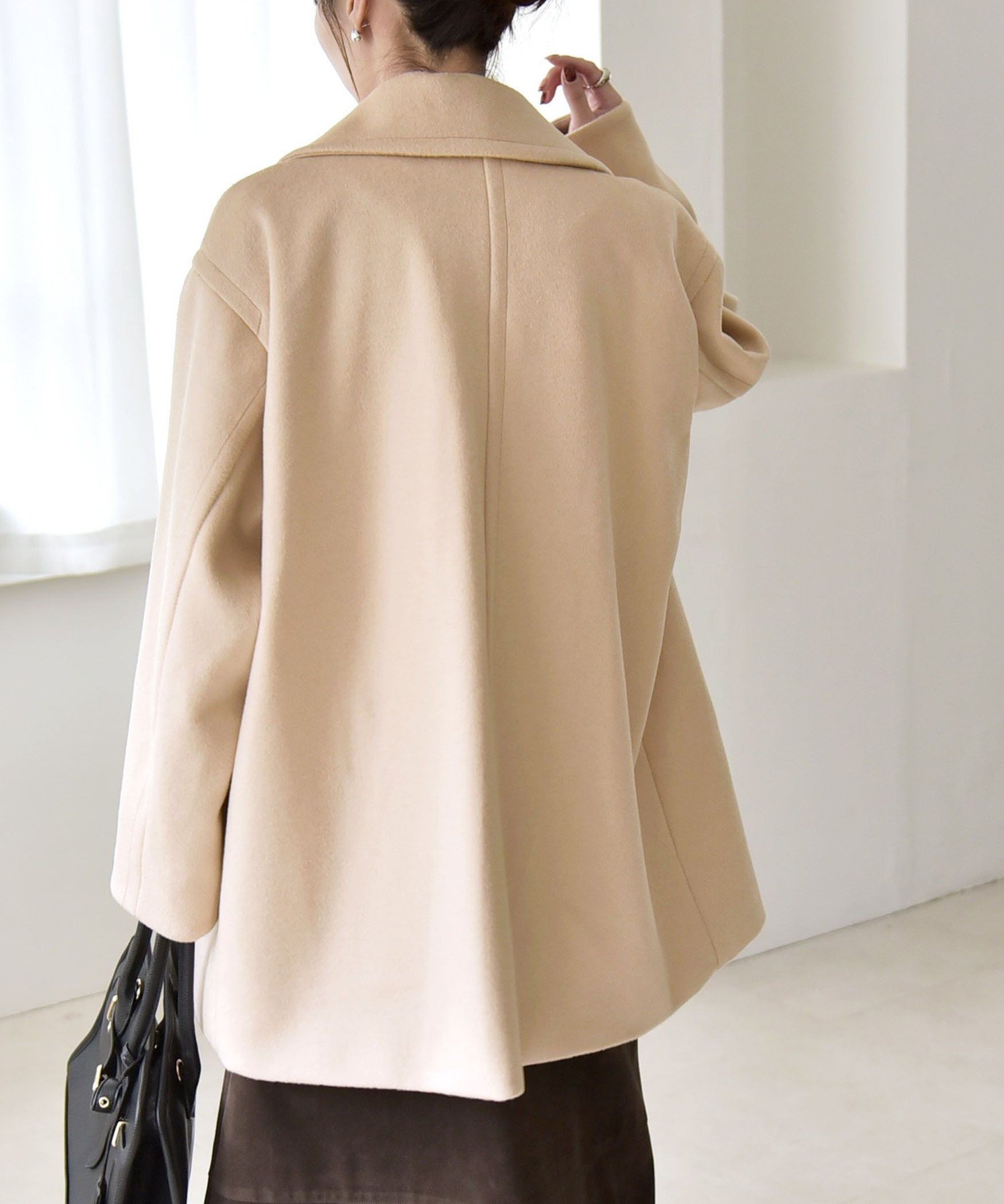 SHIPS｜quaranciel: PURE WOOL ダブルブレスト テーラード ハーフ