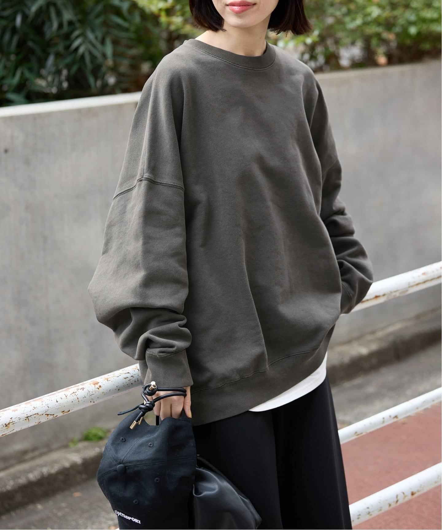 SLOBE IENA｜《WEB限定/追加》ビックシルエットピグメント裏毛プル