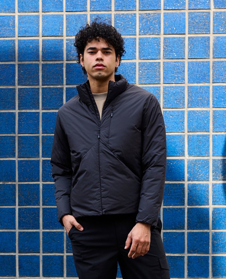 YEVS｜スタンドカラーステッチレスダウンジャケット | Rakuten Fashion