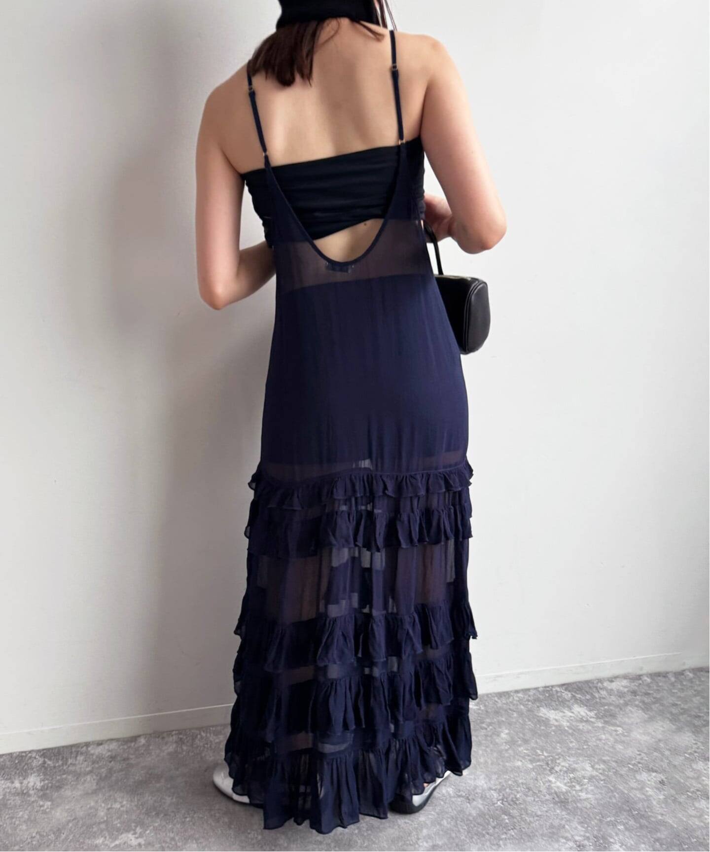 EDIT.FOR LULU｜ティアード キャミソールドレス | Rakuten Fashion