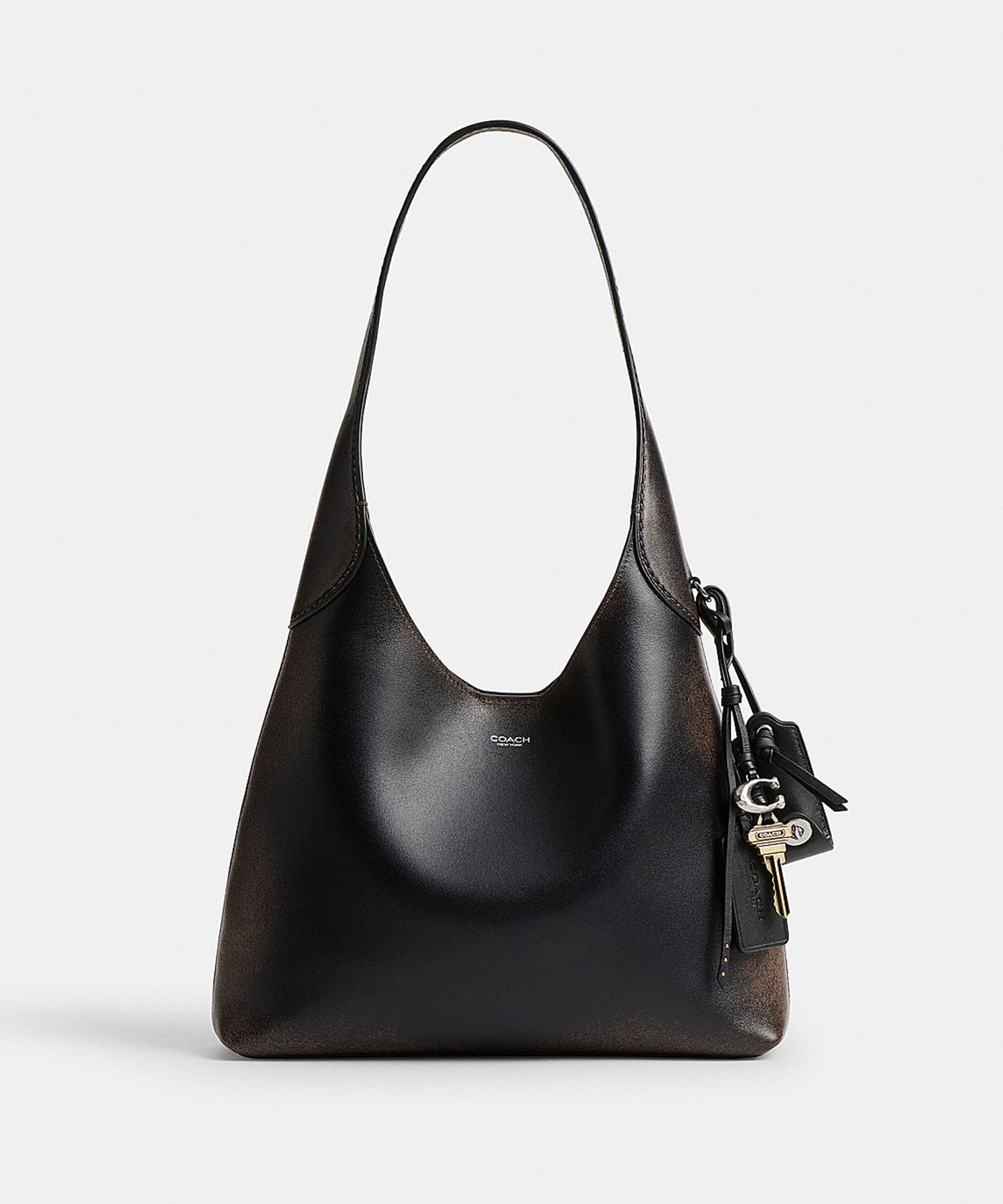 COACH｜【公式】ブルックリン ショルダー バッグ 28・ラブド レザー