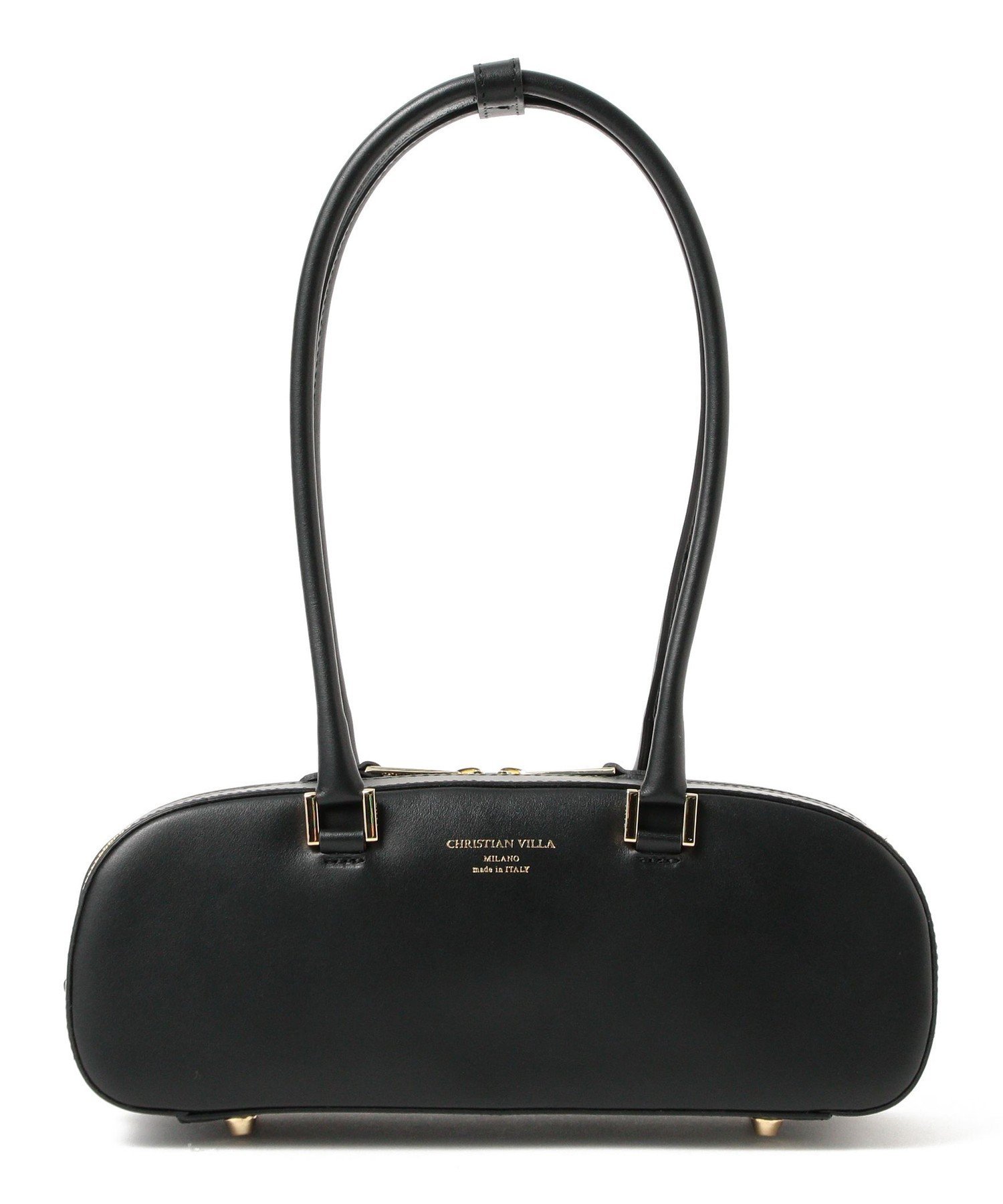 Demi-Luxe BEAMS｜CHRISTIAN VILLA / スクエア ロングハンドル バッグ