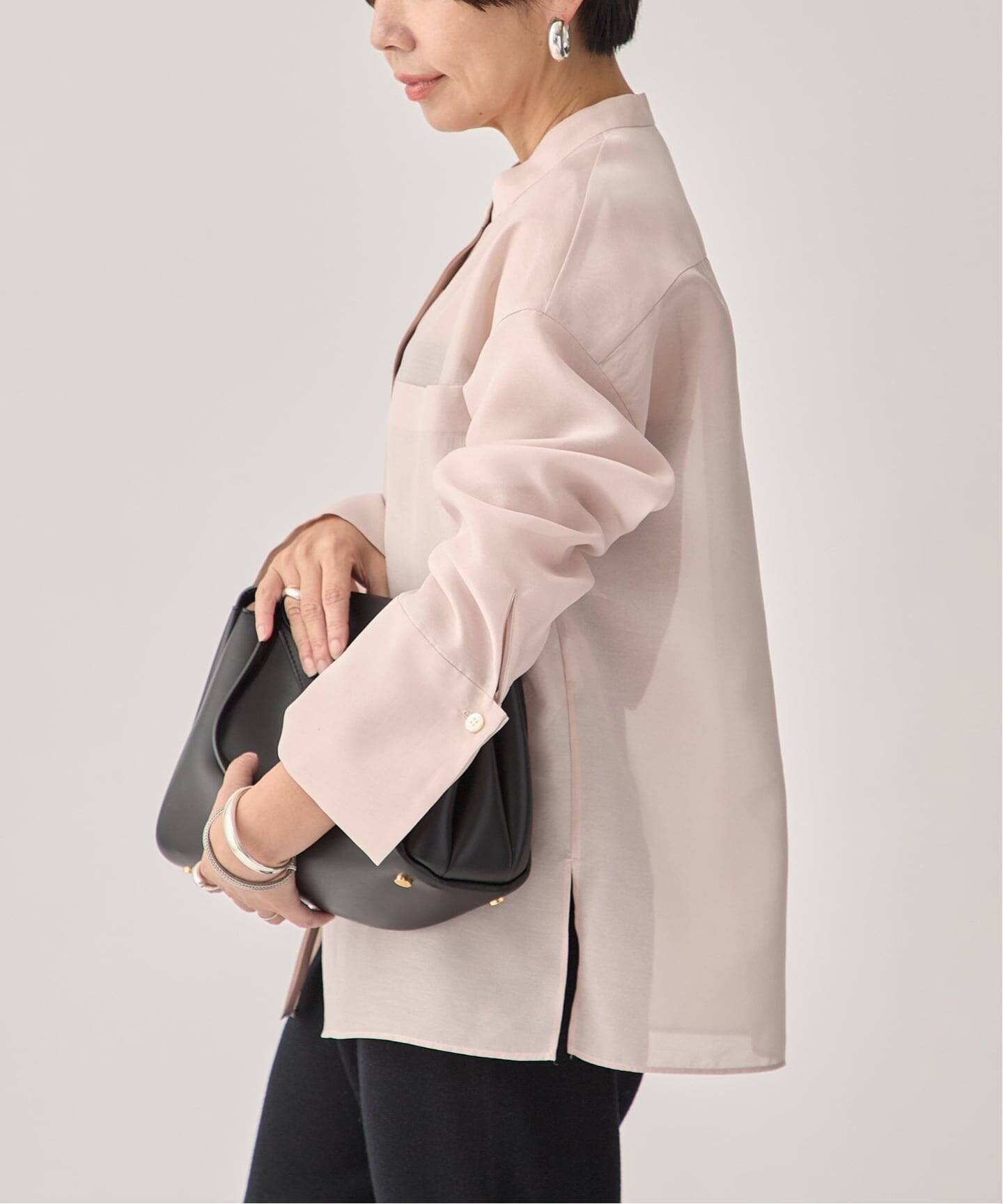 VERMEIL par iena｜ブライトオーガンジーシャツ | Rakuten Fashion