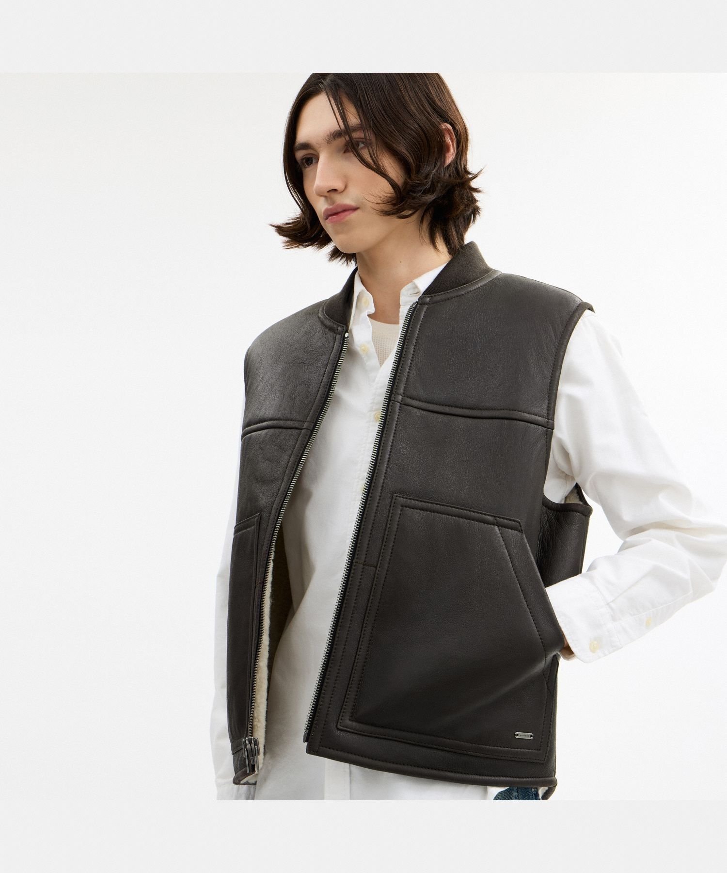 COACH OUTLET｜【公式】リバーシブル シアリング ベスト | Rakuten