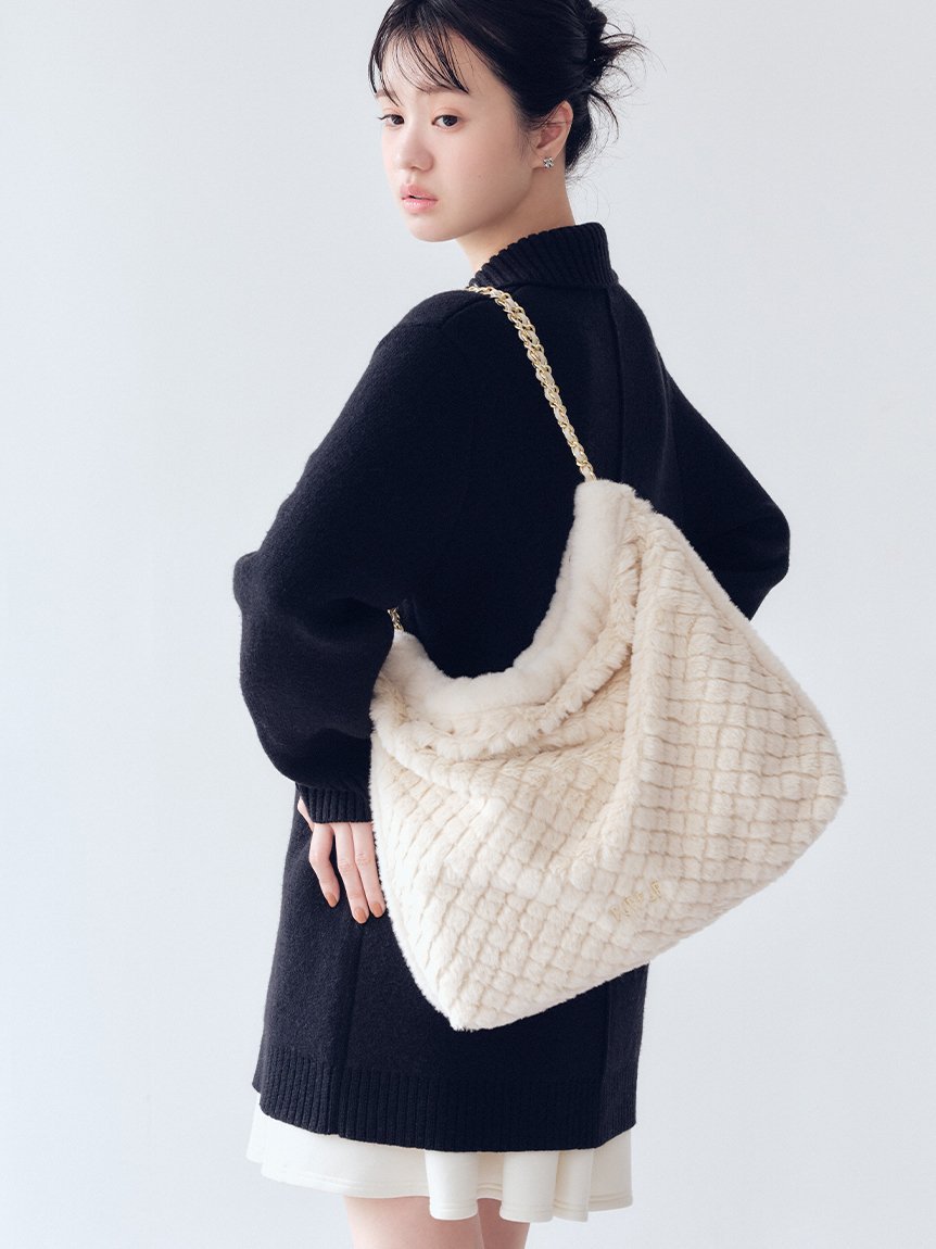 FURFUR｜【WEB限定カラー】マテリアル巾着バッグ | Rakuten Fashion