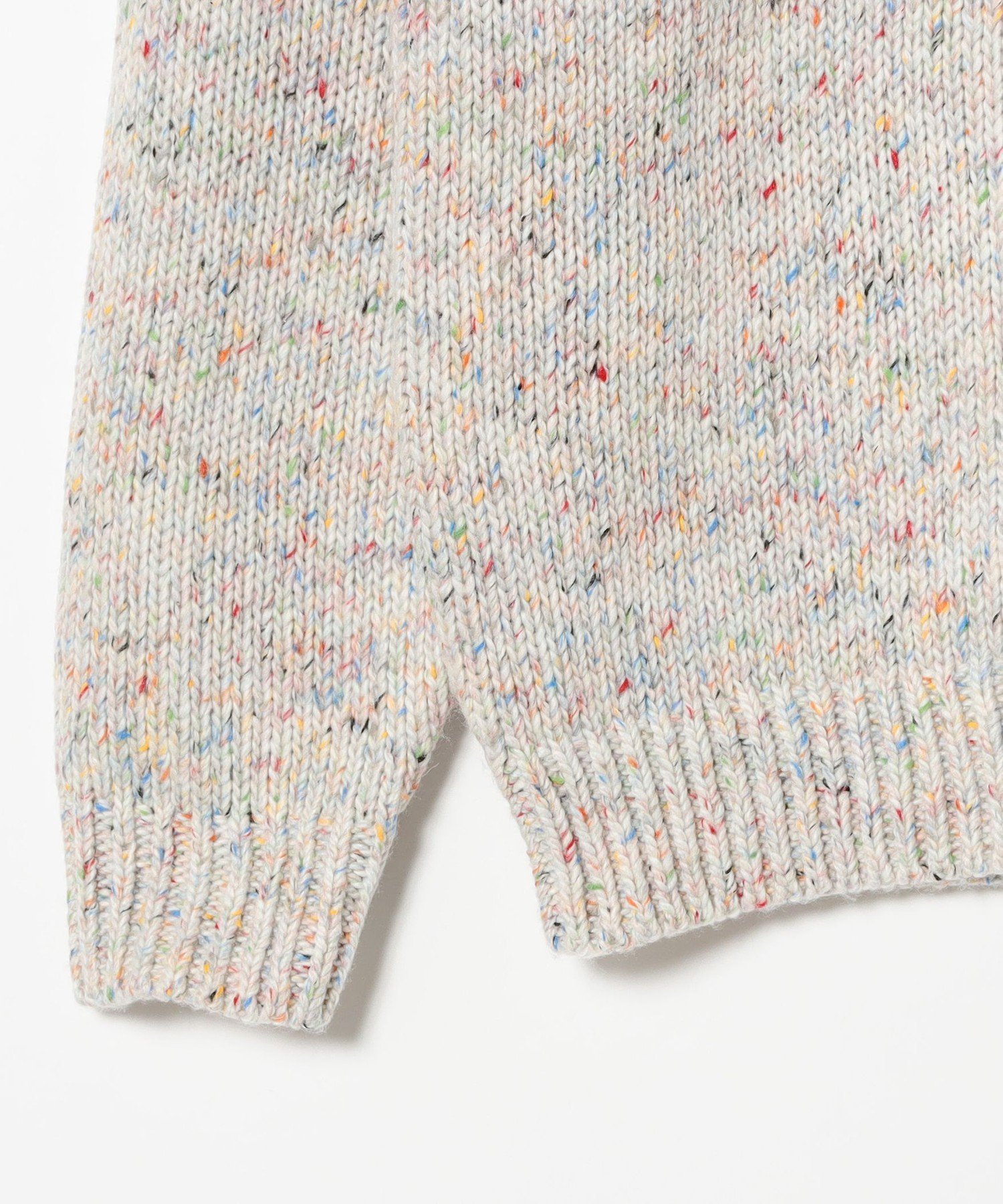 BEAMS MEN｜3ゲージ カラーネップ クルーネック ニット | Rakuten