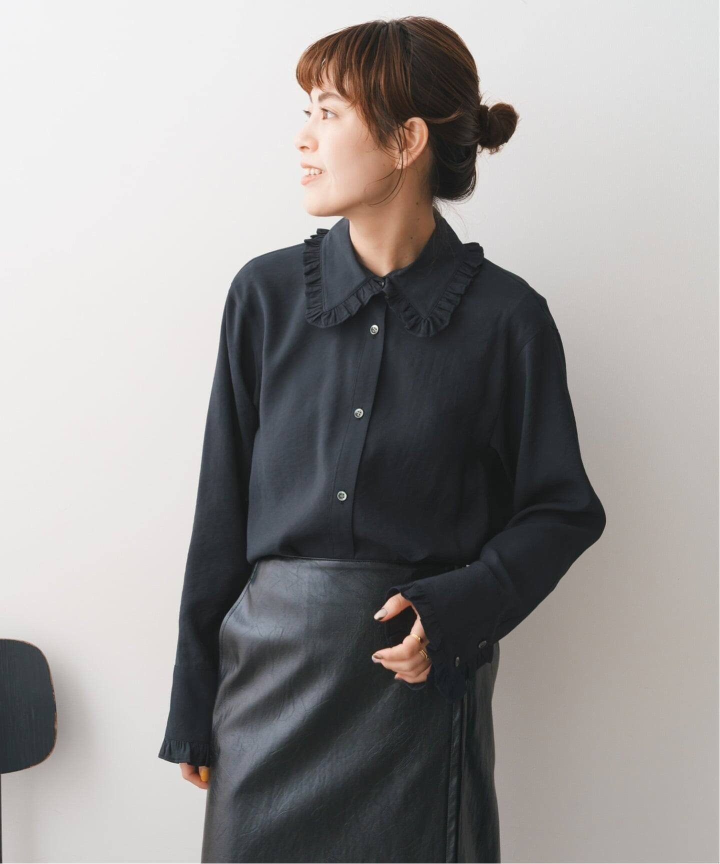 Spick & Span｜《WEB限定 / 追加》フリルカラーブラウス | Rakuten