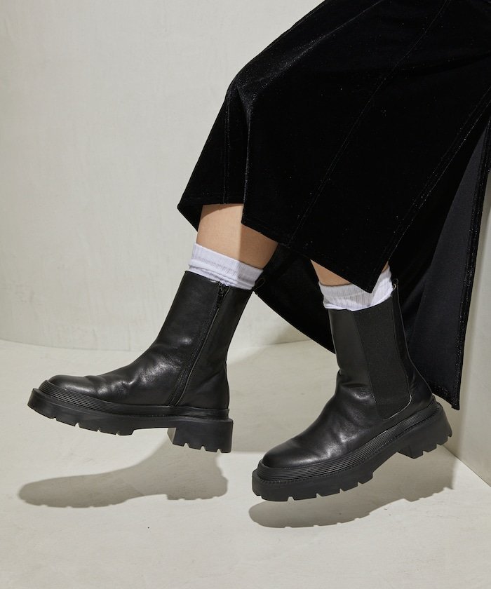 FREAK'S STORE｜ATELIER BRUGGE/アトリエブルージュ レザー サイドゴア