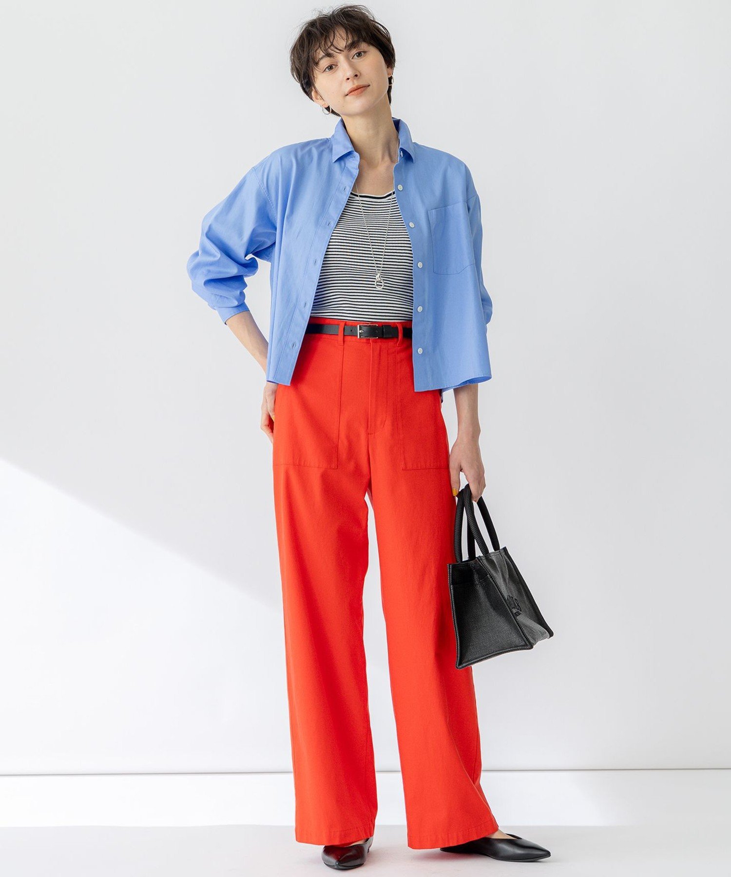 ひまちゃん】KOBINAI クロップドシャツ ひまちゃん】KOBINAI