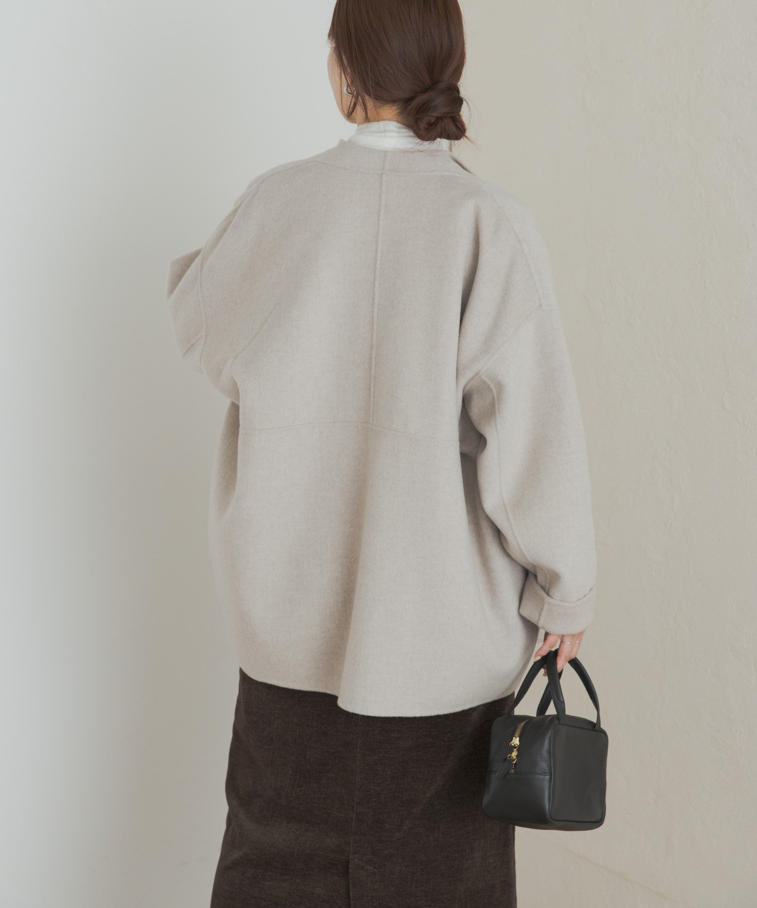 URBAN RESEARCH DOORS｜ウールリバーミドルガウンコート | Rakuten