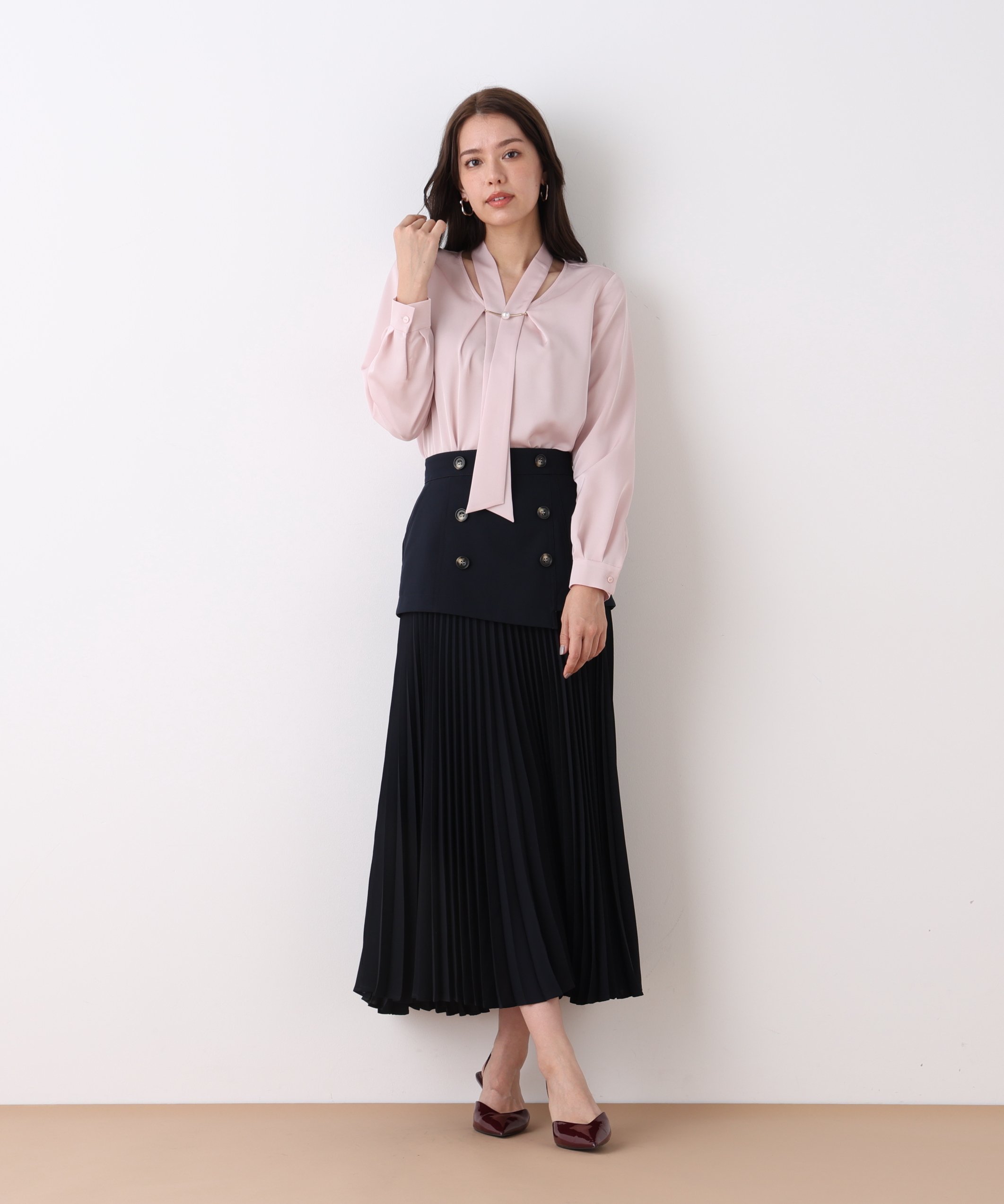 PINKY&DIANNE｜2WAYボウタイブラウス | Rakuten Fashion(楽天