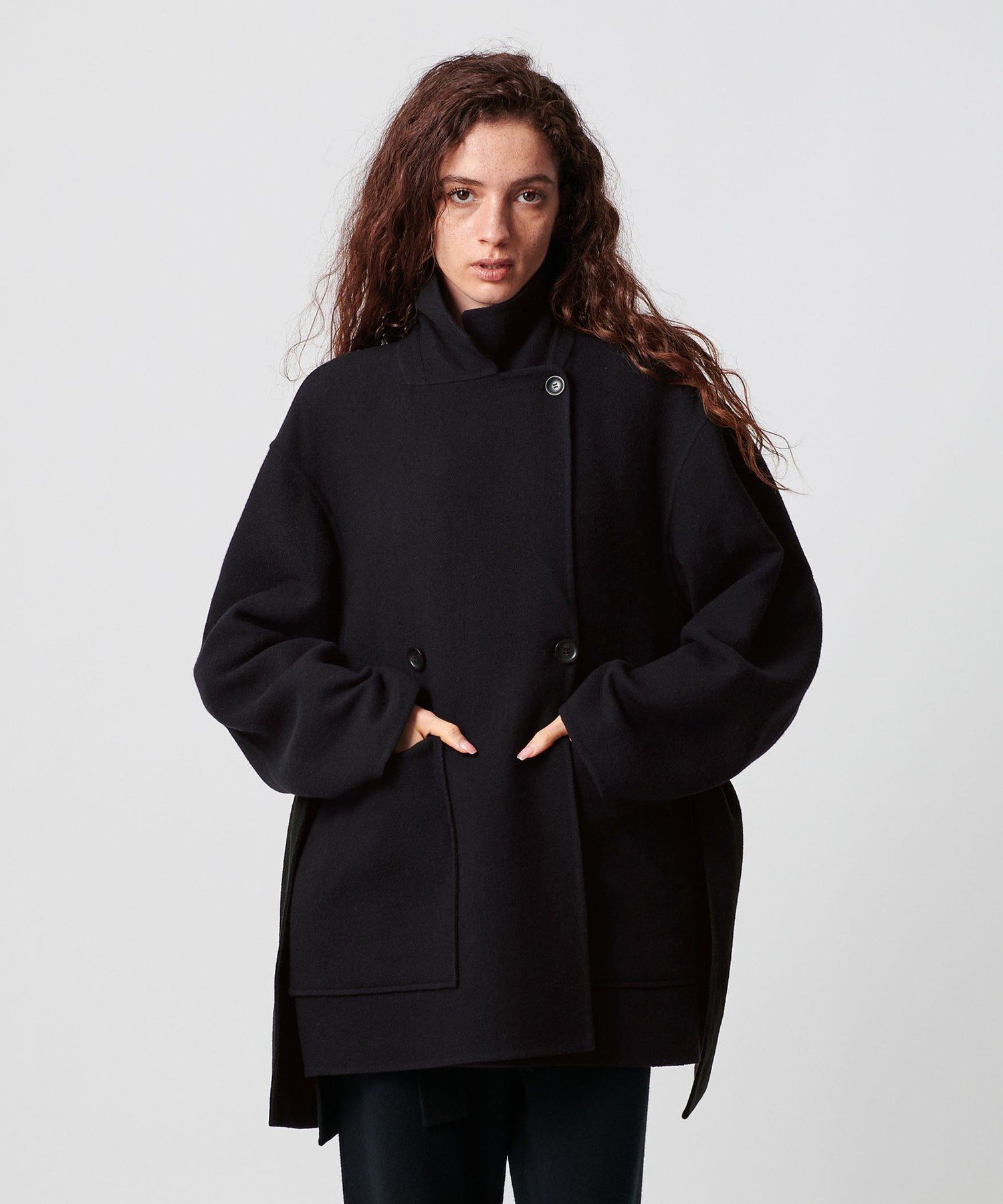 新品未使用　ATTISESSION リバーシブル　ベルトコート BEAUTY&YOUTH UNITED ARROWS｜<ATTISESSION>リバーシブル ベルト