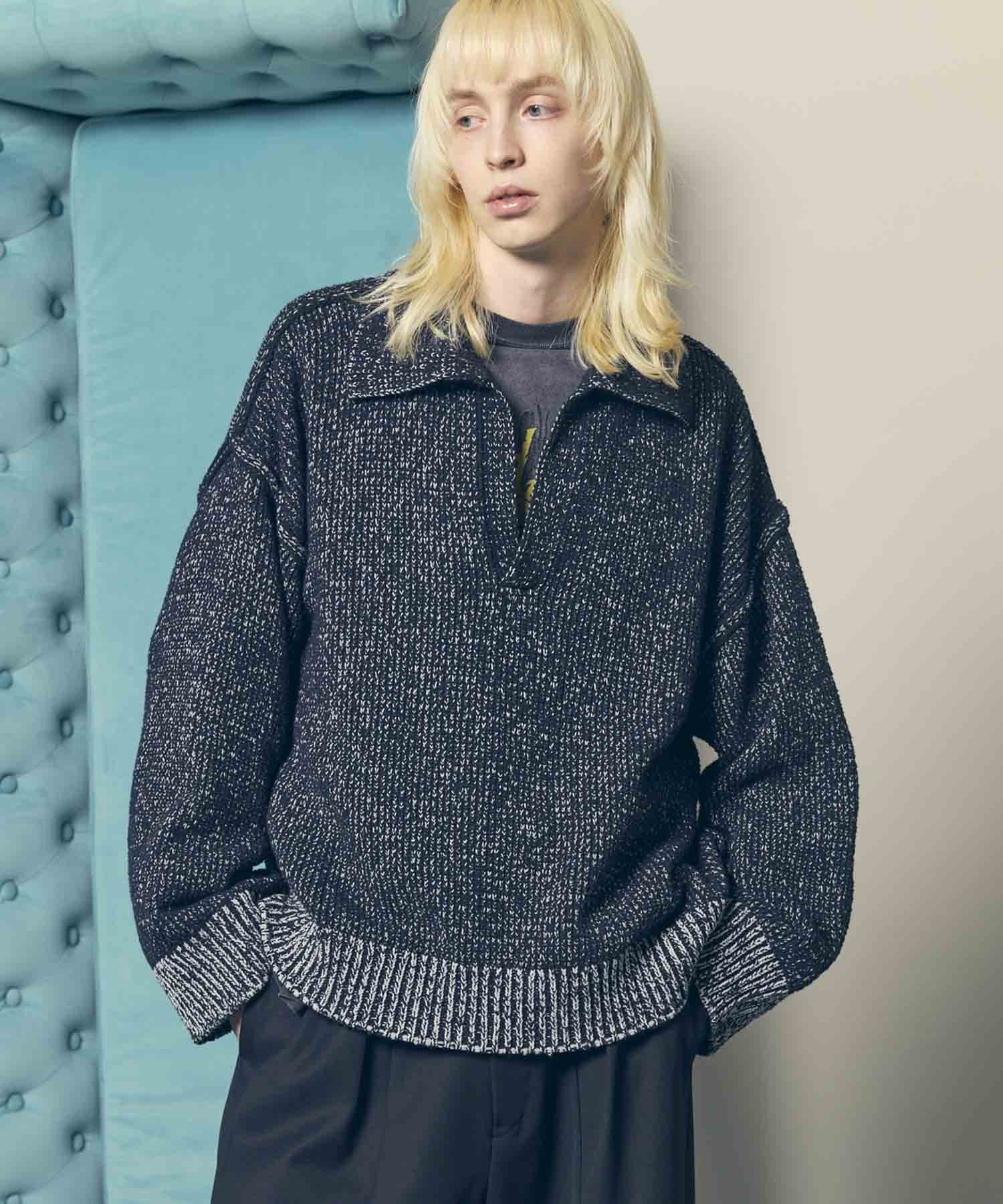 MAISON SPECIAL｜Plating Skipper Prime-Over Knit Pullover | Rakuten