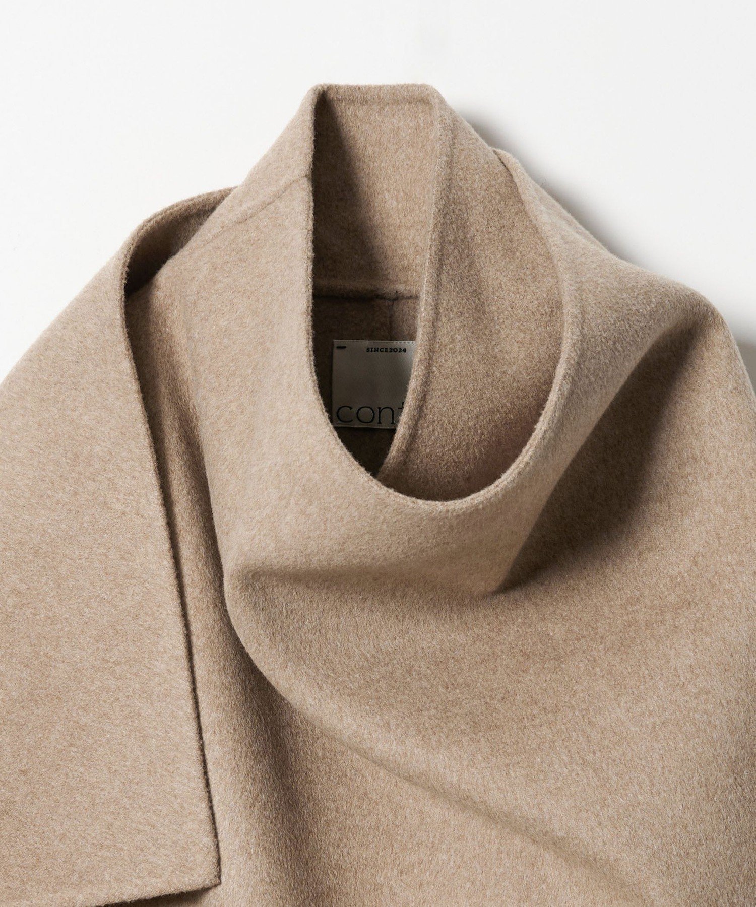 超美品★conte リバーストールコート　ベージュ UNITED ARROWS｜<conte>リバー ストールコート | Rakuten Fashion(楽天