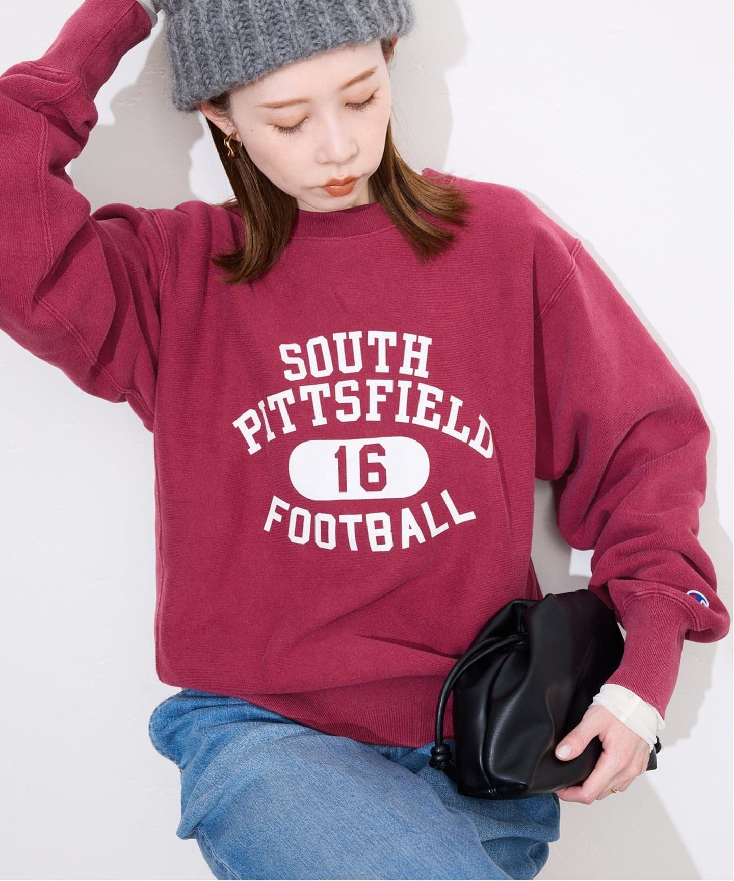 SLOBE IENA｜Champion/チャンピオン SLOBE別注 Reverse Weave ロゴ