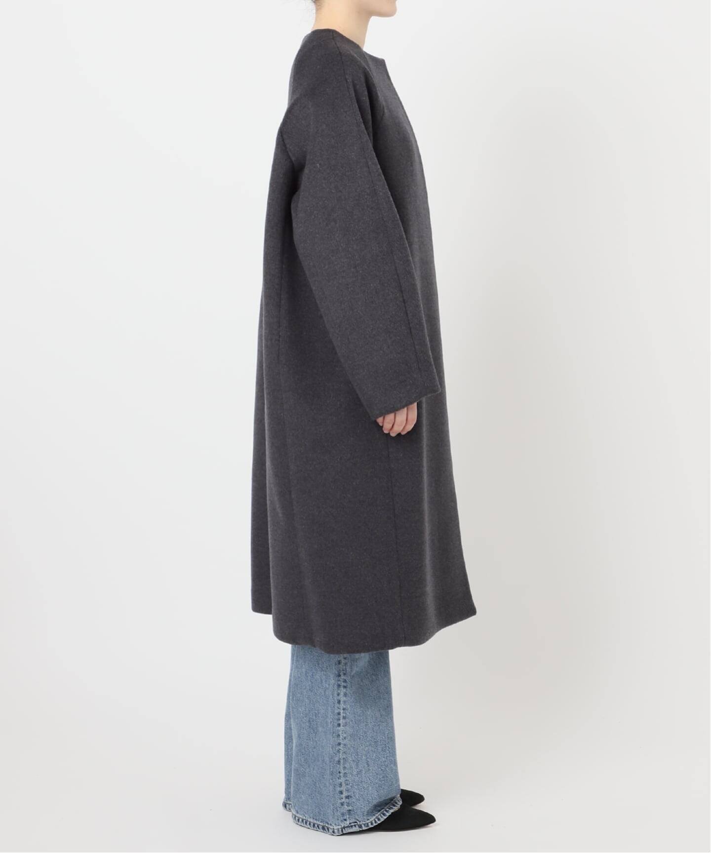 Spick & Span｜《追加》S160ビーバーノーカラーコート | Rakuten