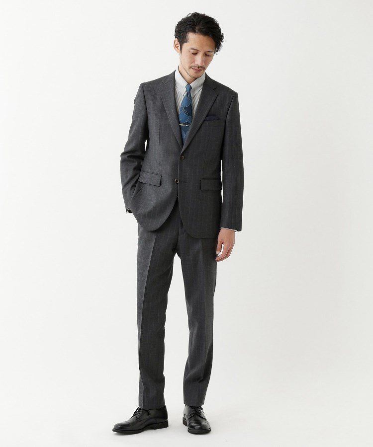 TAKEO KIKUCHI｜【THE FLAGSHIP】矢絣 ストライプ スーツ | Rakuten
