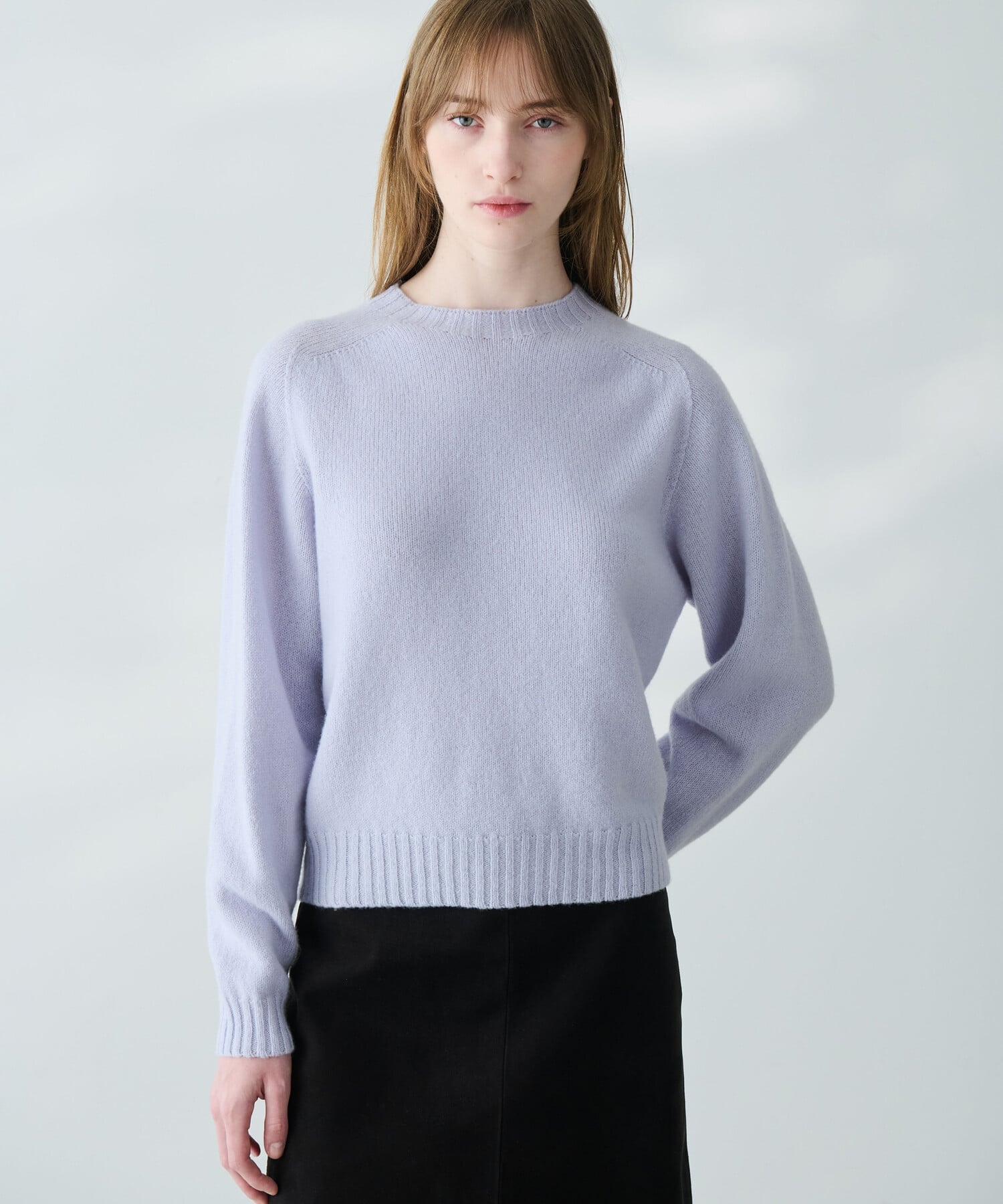 Bshop｜MORRIS & SONS | ジーロンラム クルーネックニット WOMEN