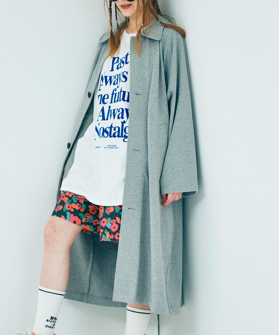 RNA｜C0774 ヘビー天竺ステンカラーコート | Rakuten Fashion(楽天