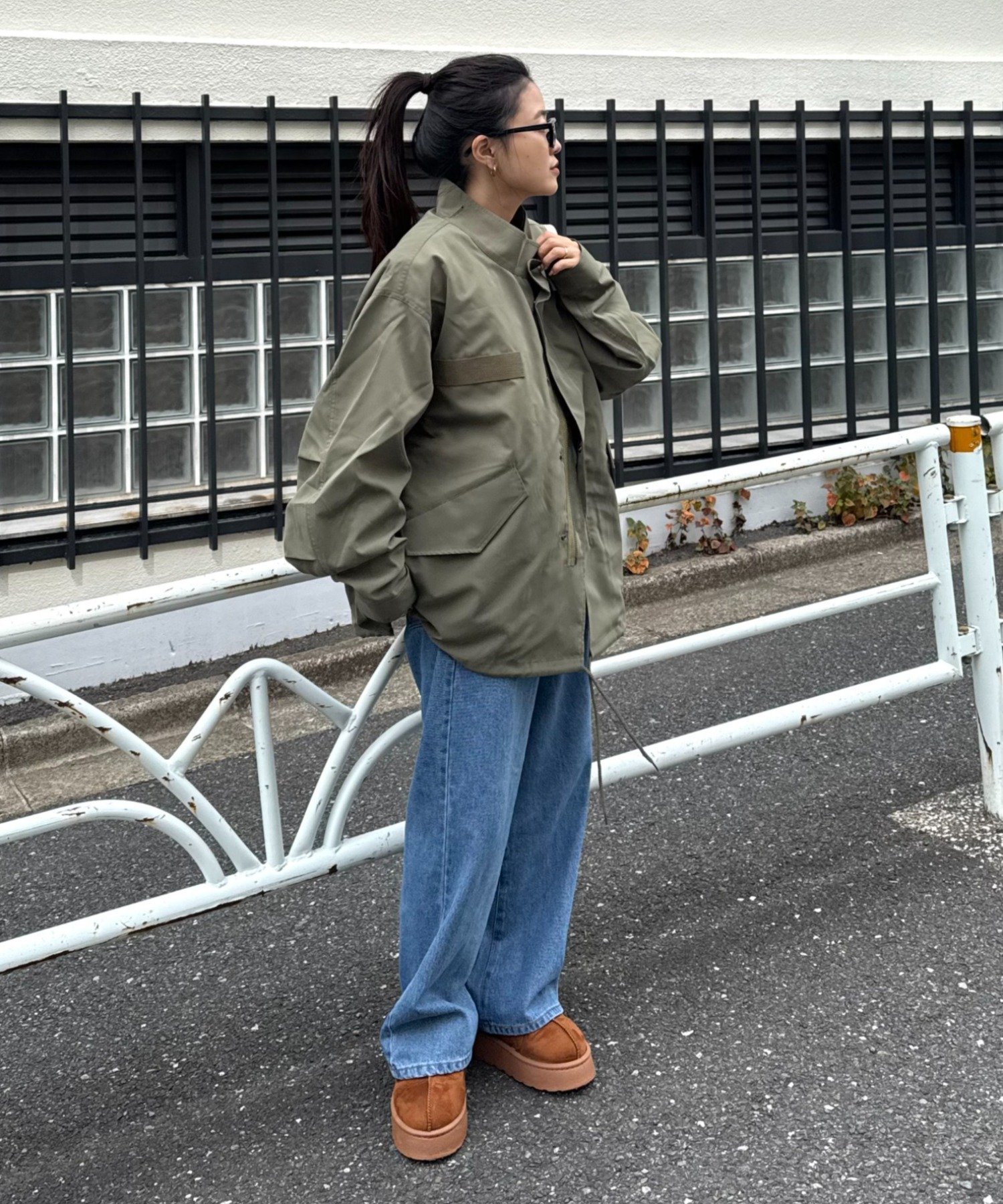 CIAOPANIC TYPY｜ユニセックスマルチウェイライトM-65モッズコート