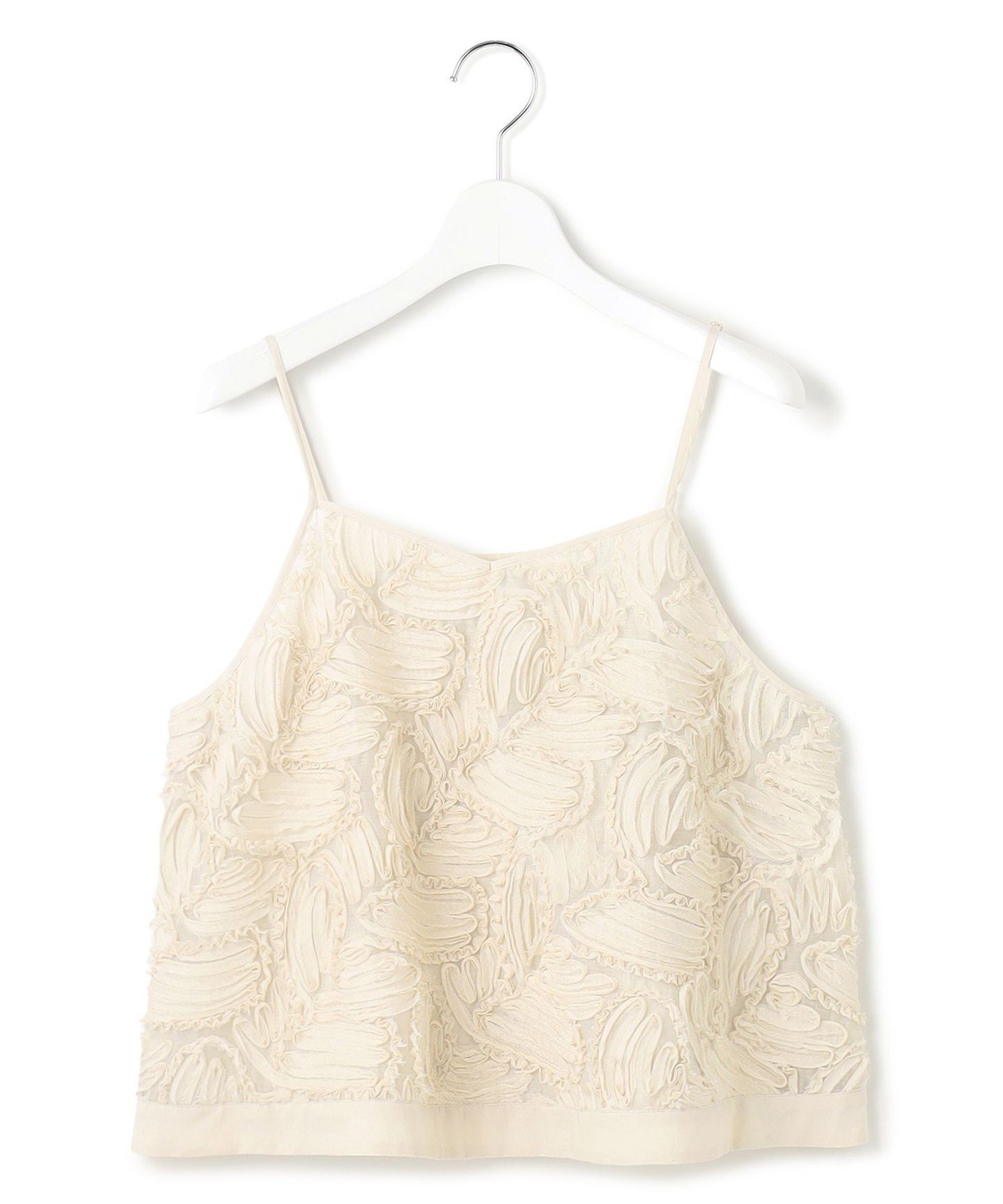 23区｜【好評につき追加生産/洗える】リボンエンブロイダリー