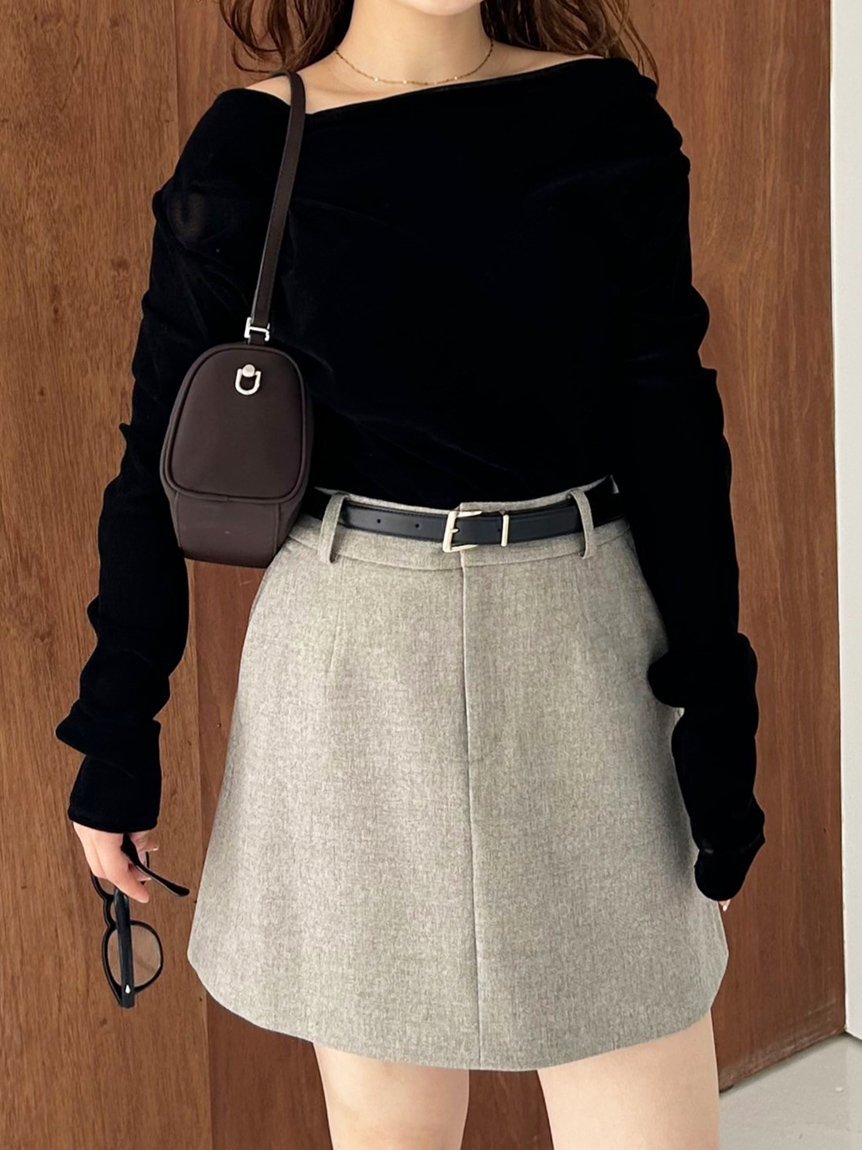 FRAY I.D｜デコルテタックフロッキーチュールトップス | Rakuten