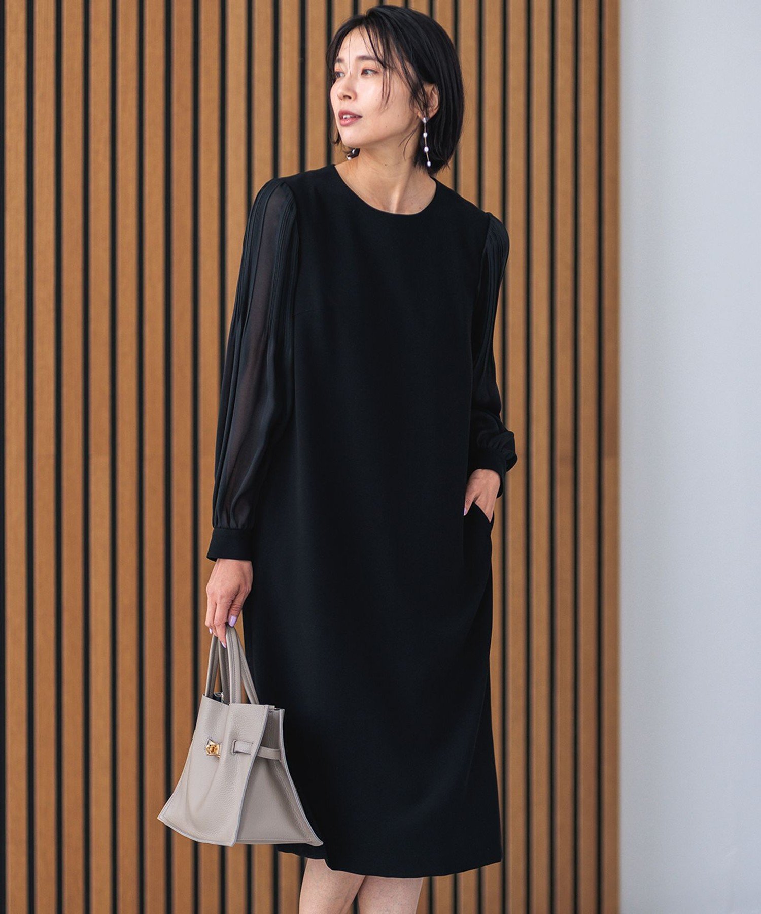 23区｜【セットアップ対応】トリアセダブルジョーゼット シフォン