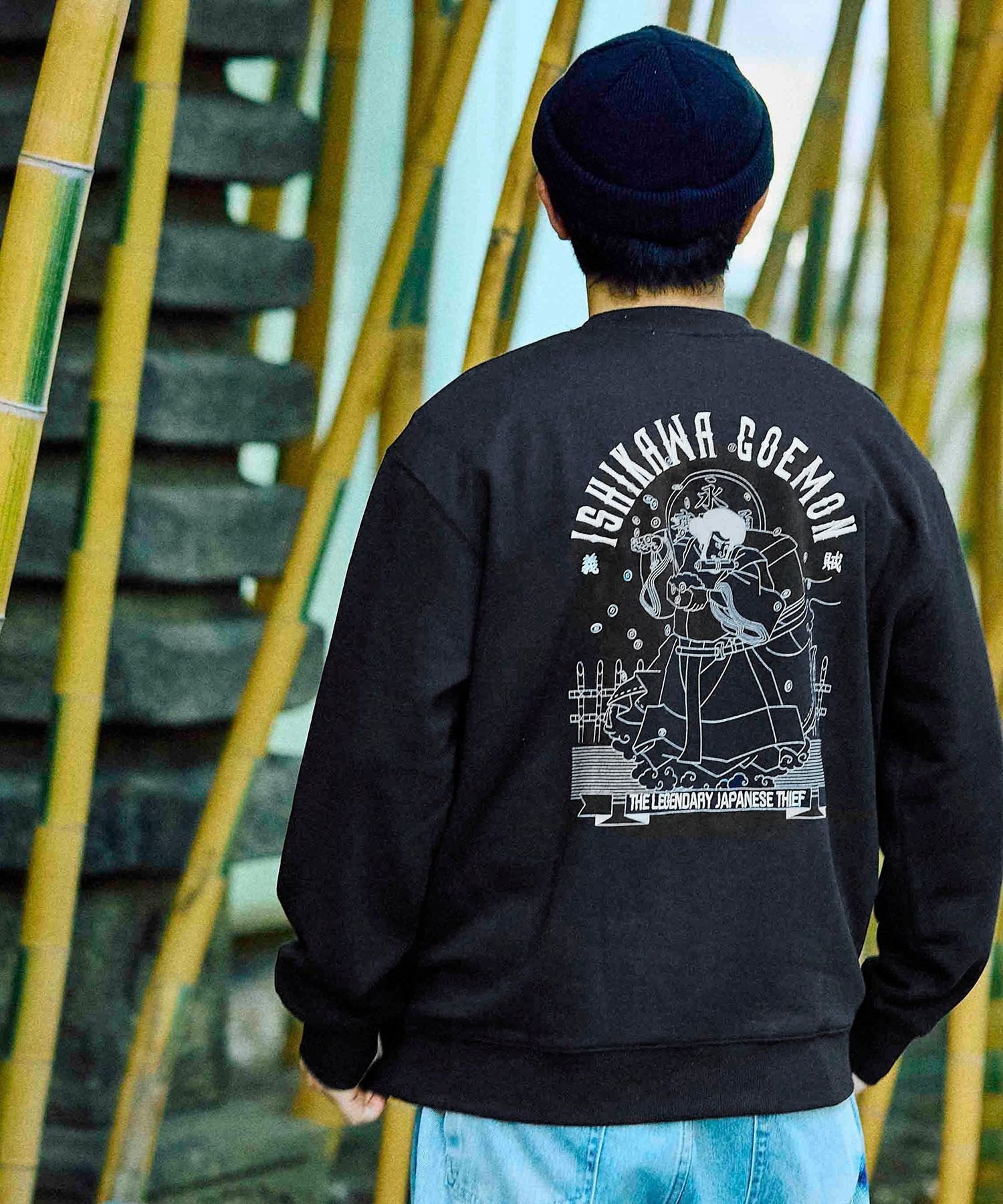 JUN STANDARD PICKS｜【和シリーズ】j.n.r.d/石川五右衛門クルーネック