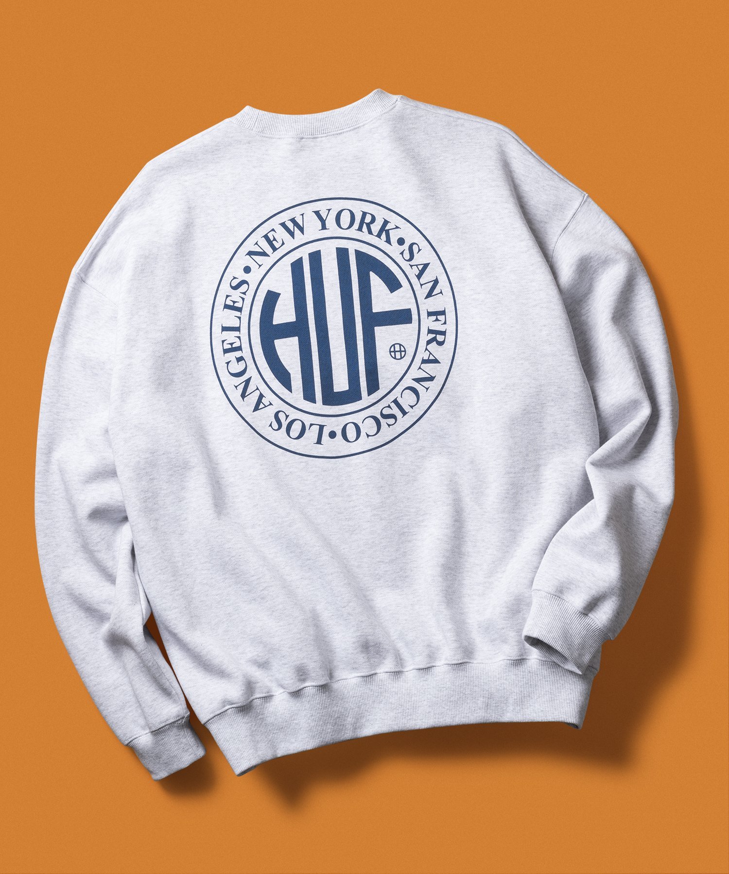 楽天市場】HUF（カラーグレー）（スウェット・トレーナー｜トップス