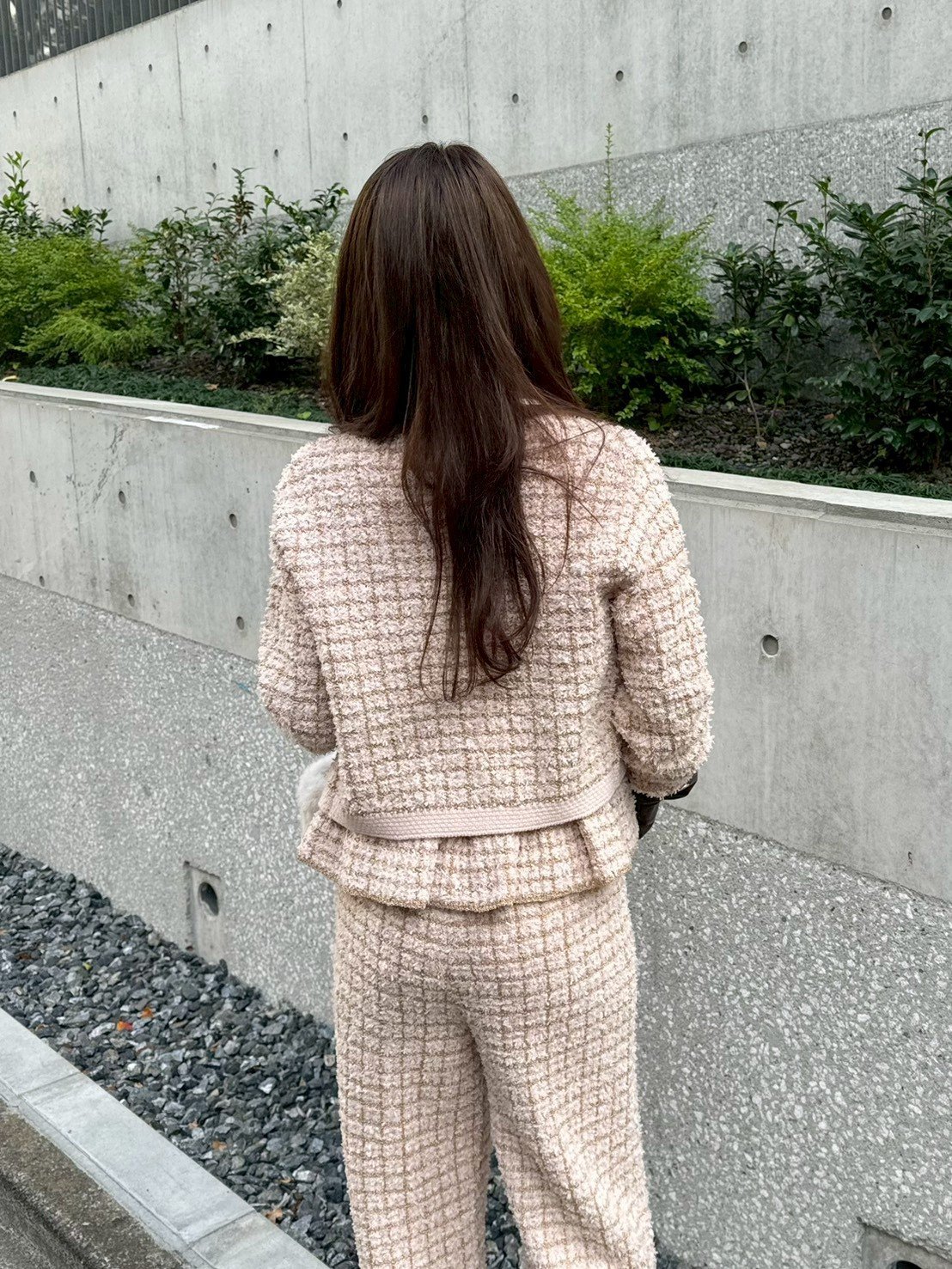 LILY BROWN｜ツイードニットカーディガン | Rakuten Fashion(楽天