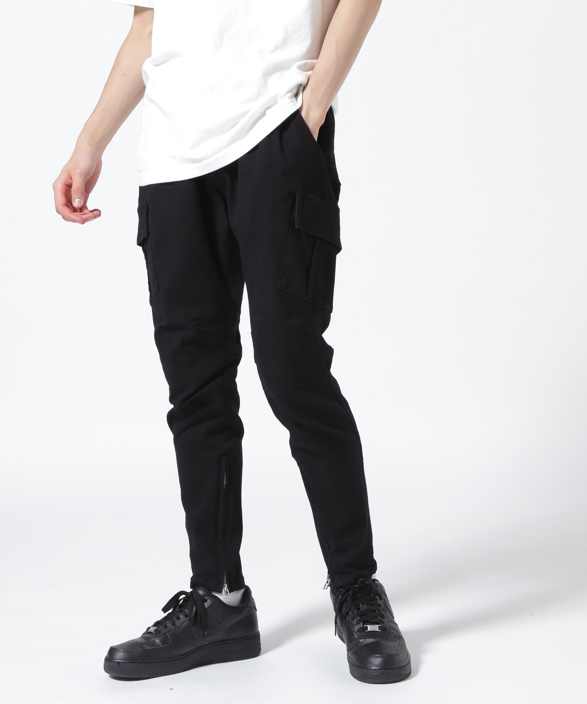 LHP｜DankeSchon/ダンケシェーン/PREMIUM TC BLACK ZIP CARGO PANTS
