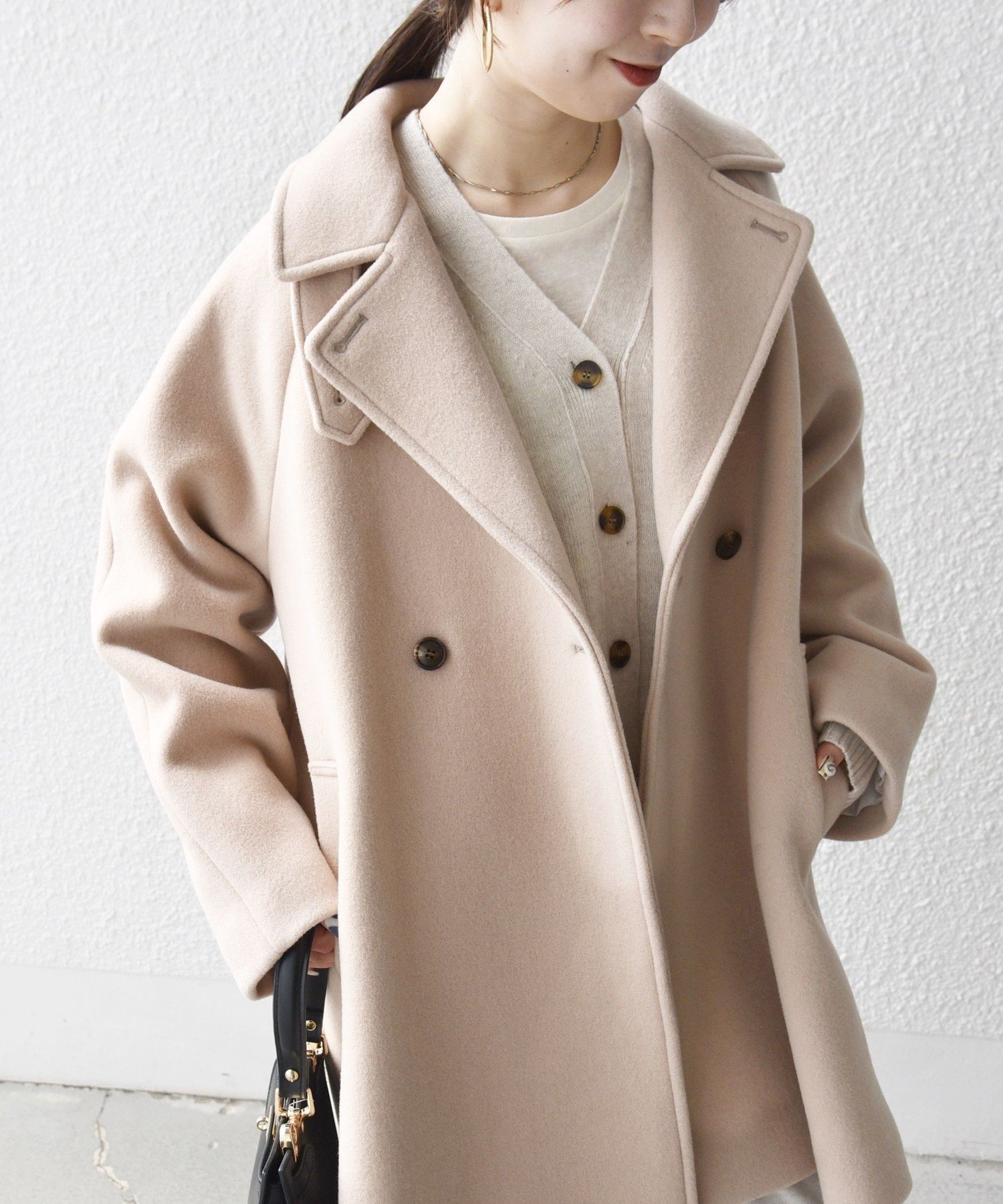 SHIPS｜【WEB限定】SHIPS any: PURE WOOL スタンド & テーラード