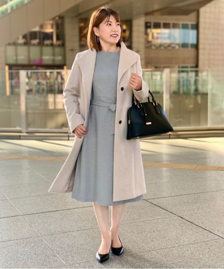 UNTITLED｜【日本製/2WAY衿】スタンドカラー ロングコート | Rakuten