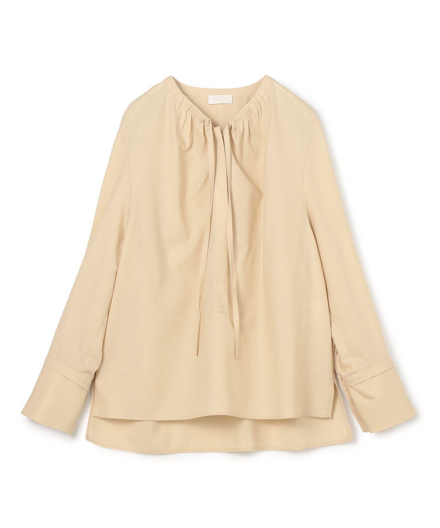 TOMORROWLAND｜クリスタルコットン ギャザーVネックブラウス | Rakuten