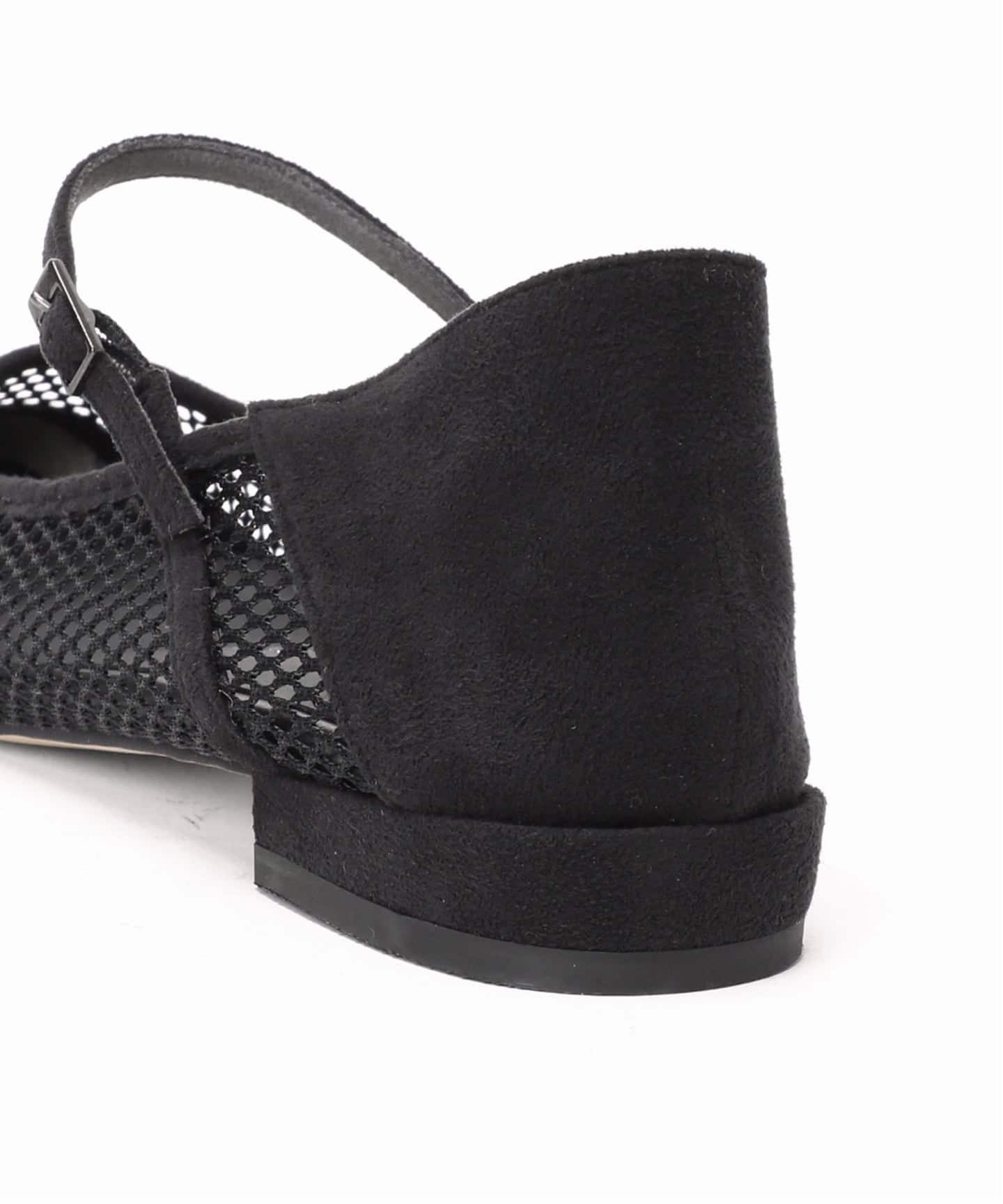 LE TALON｜《追加予約2》ポインテッドネットワンストラップフラット