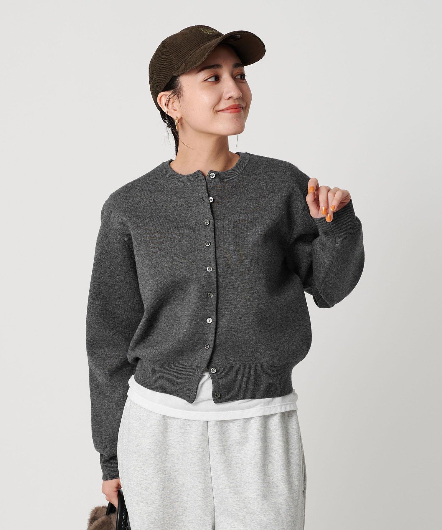 BEAUTY&YOUTH UNITED ARROWS｜ミラノリブカーディガン ウォッシャブル