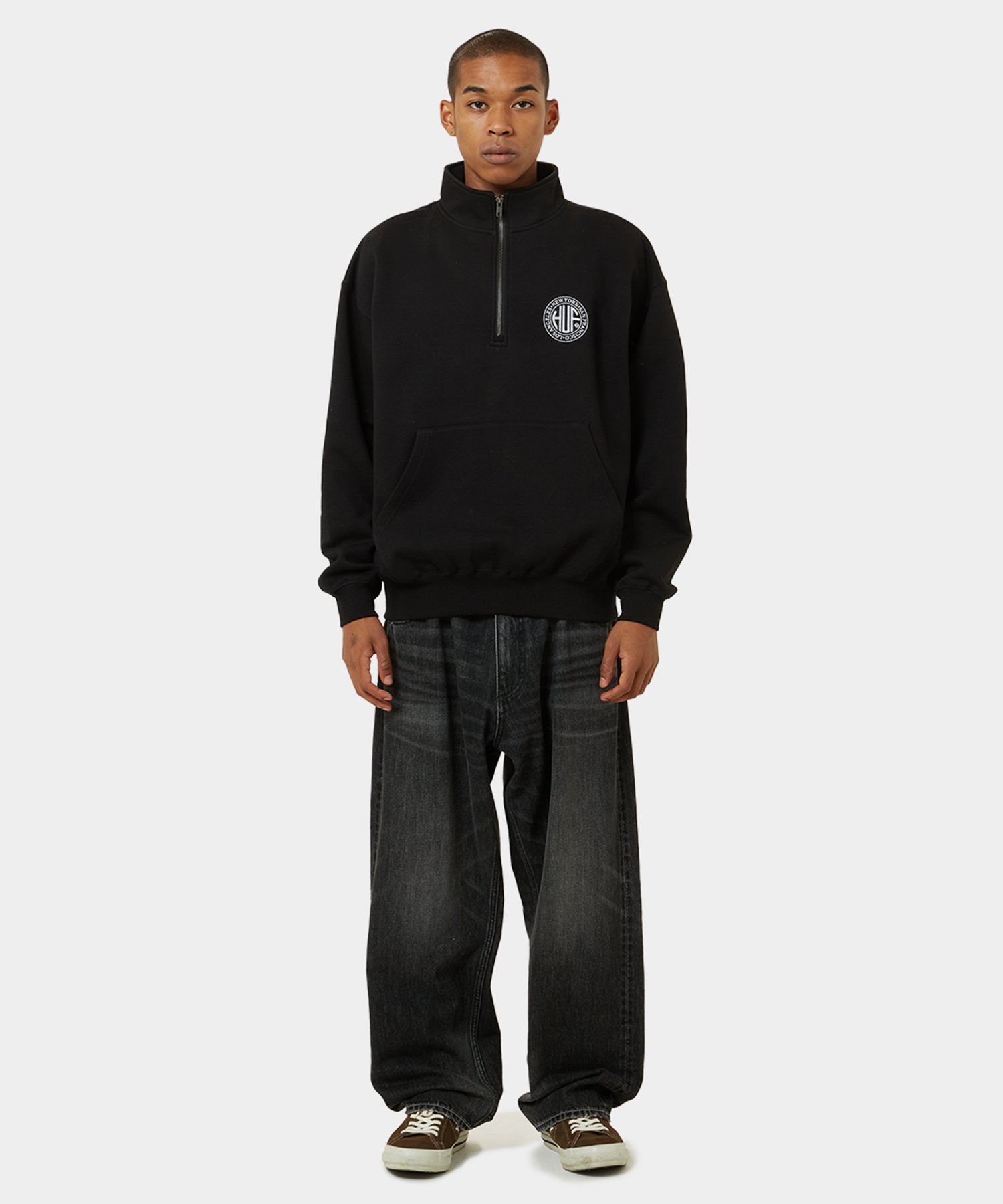 HUF｜REGIONAL HALF ZIP FLEECE / ハフ ハーフジップ | Rakuten