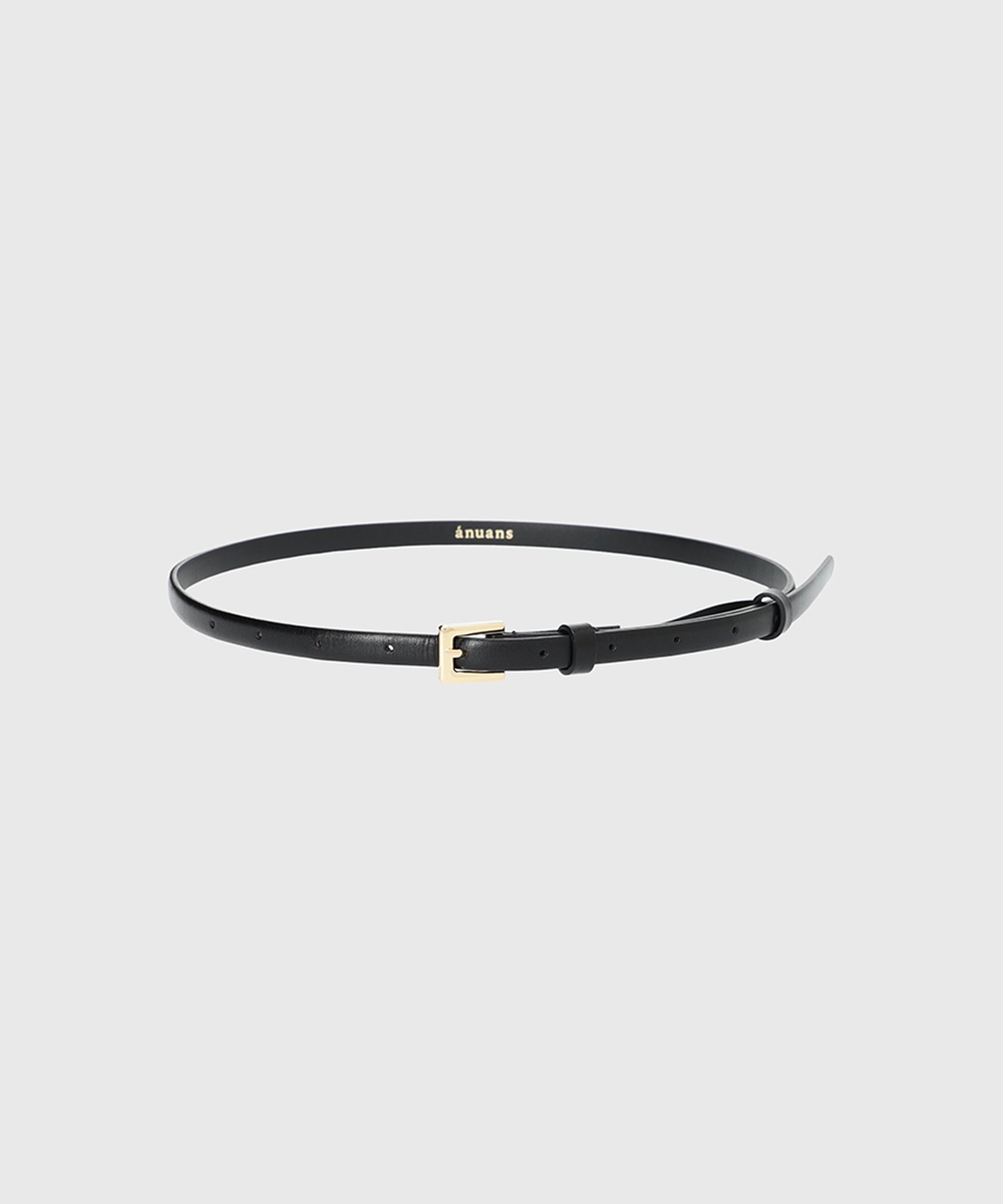 anuans｜プレーンナローベルト | Rakuten Fashion(楽天ファッション