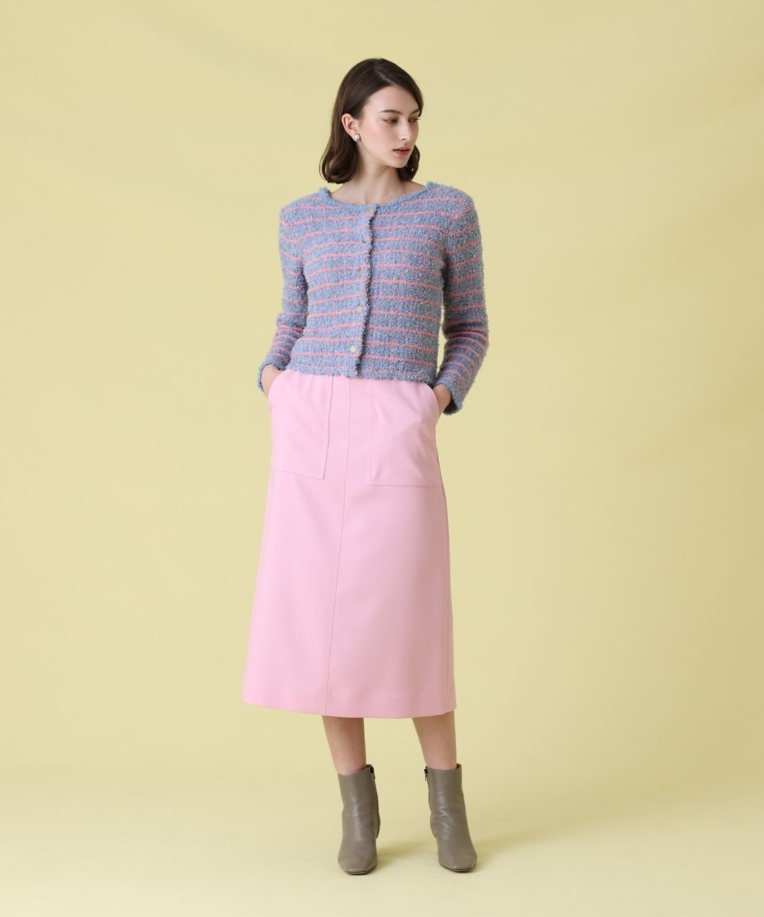 ANAYI｜フロッシュツイード2WAY カーディガン | Rakuten Fashion(楽天