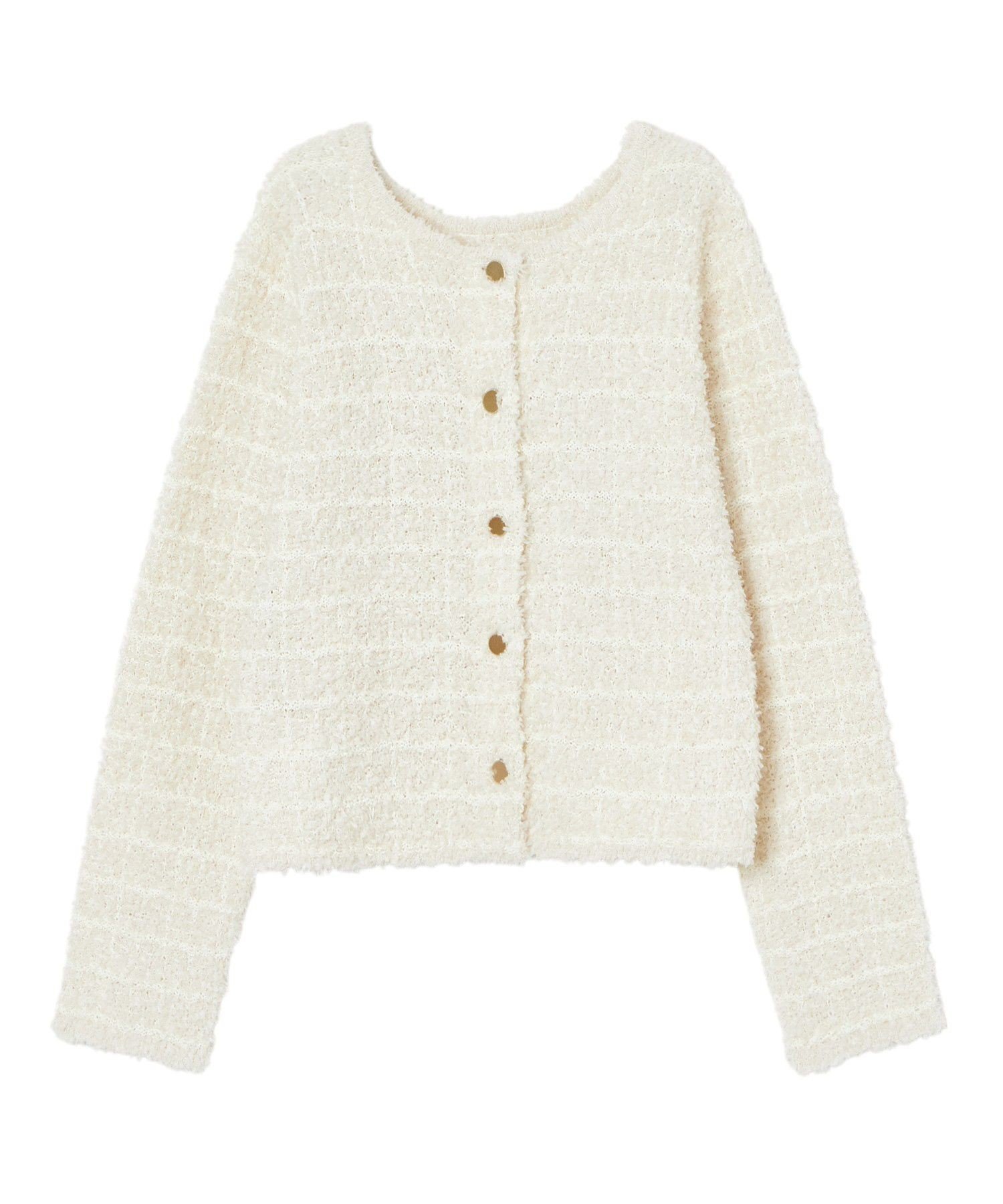 ANAYI｜フロッシュツイード2WAY カーディガン | Rakuten Fashion(楽天