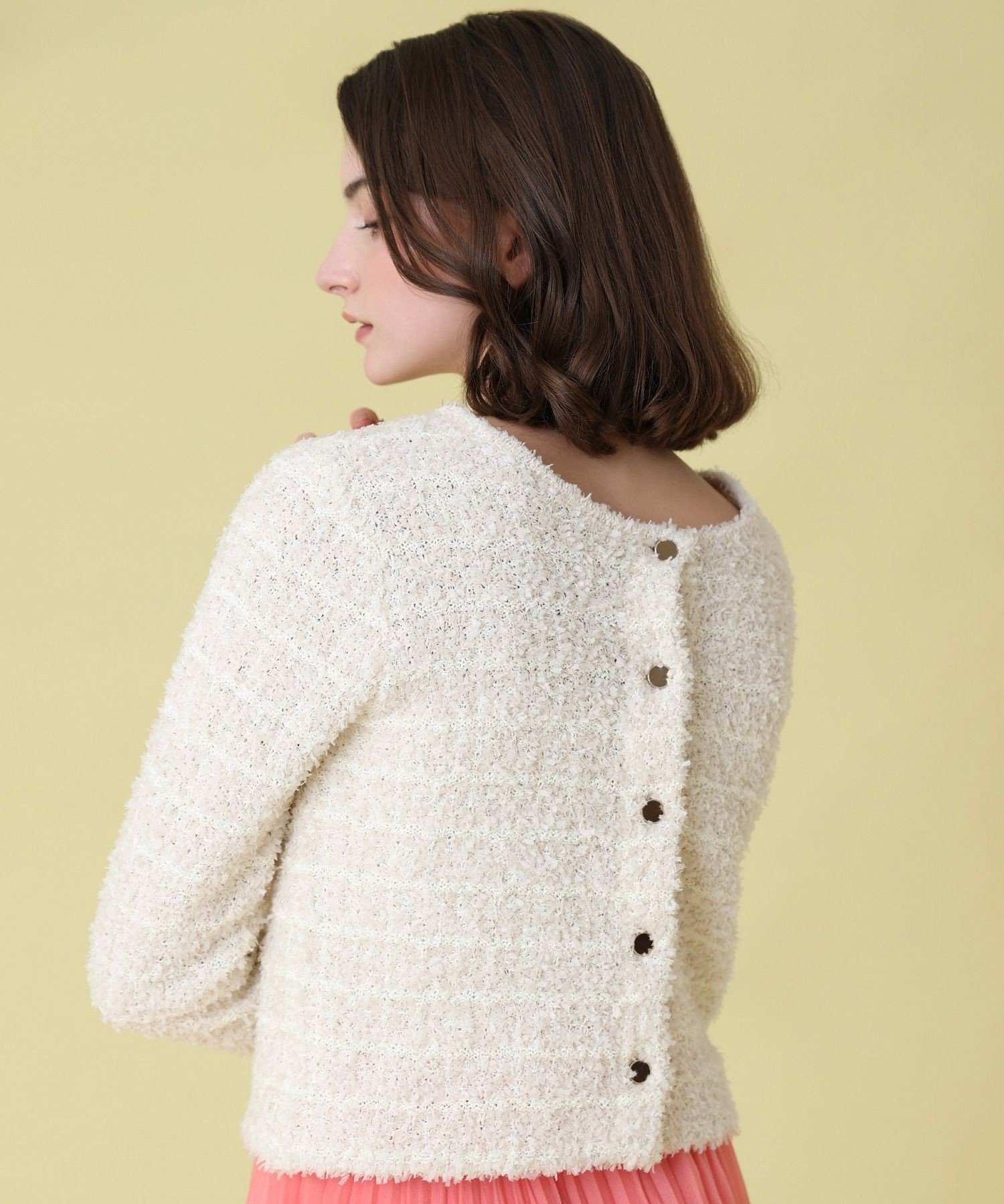 ANAYI｜フロッシュツイード2WAY カーディガン | Rakuten Fashion(楽天