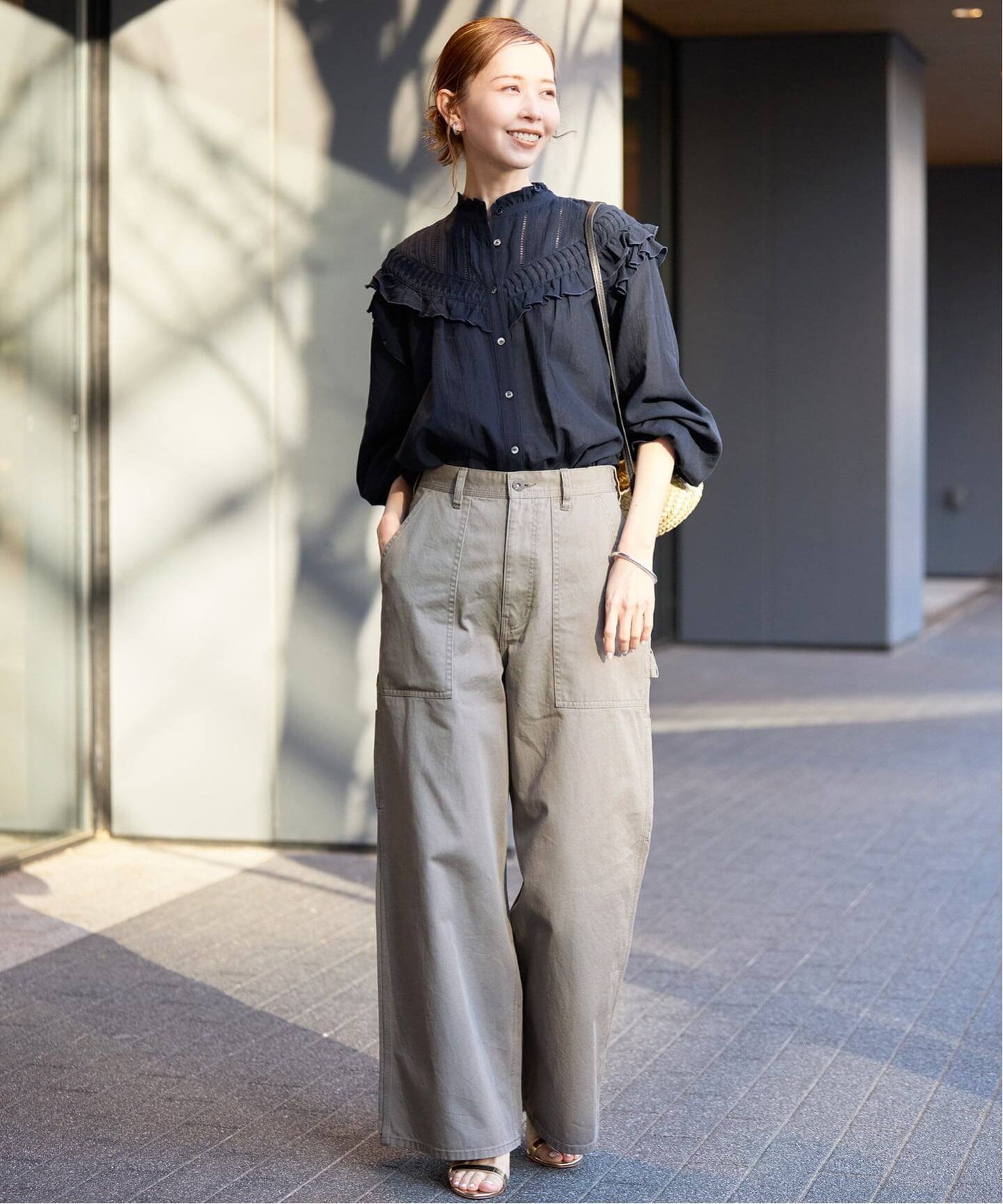 SLOBE IENA｜《WEB限定/追加3》フリルピンタックブラウス | Rakuten