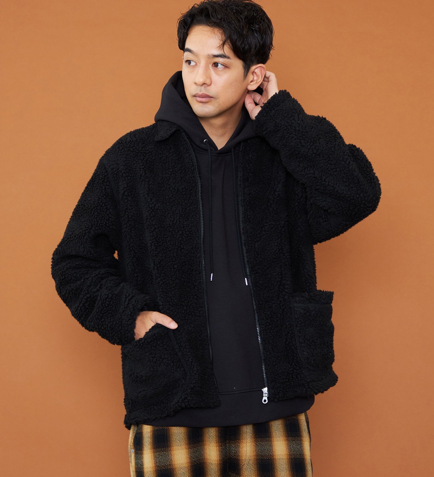 EDWIN ONLINE MALL｜Lee ボアジップアップジャケット | Rakuten