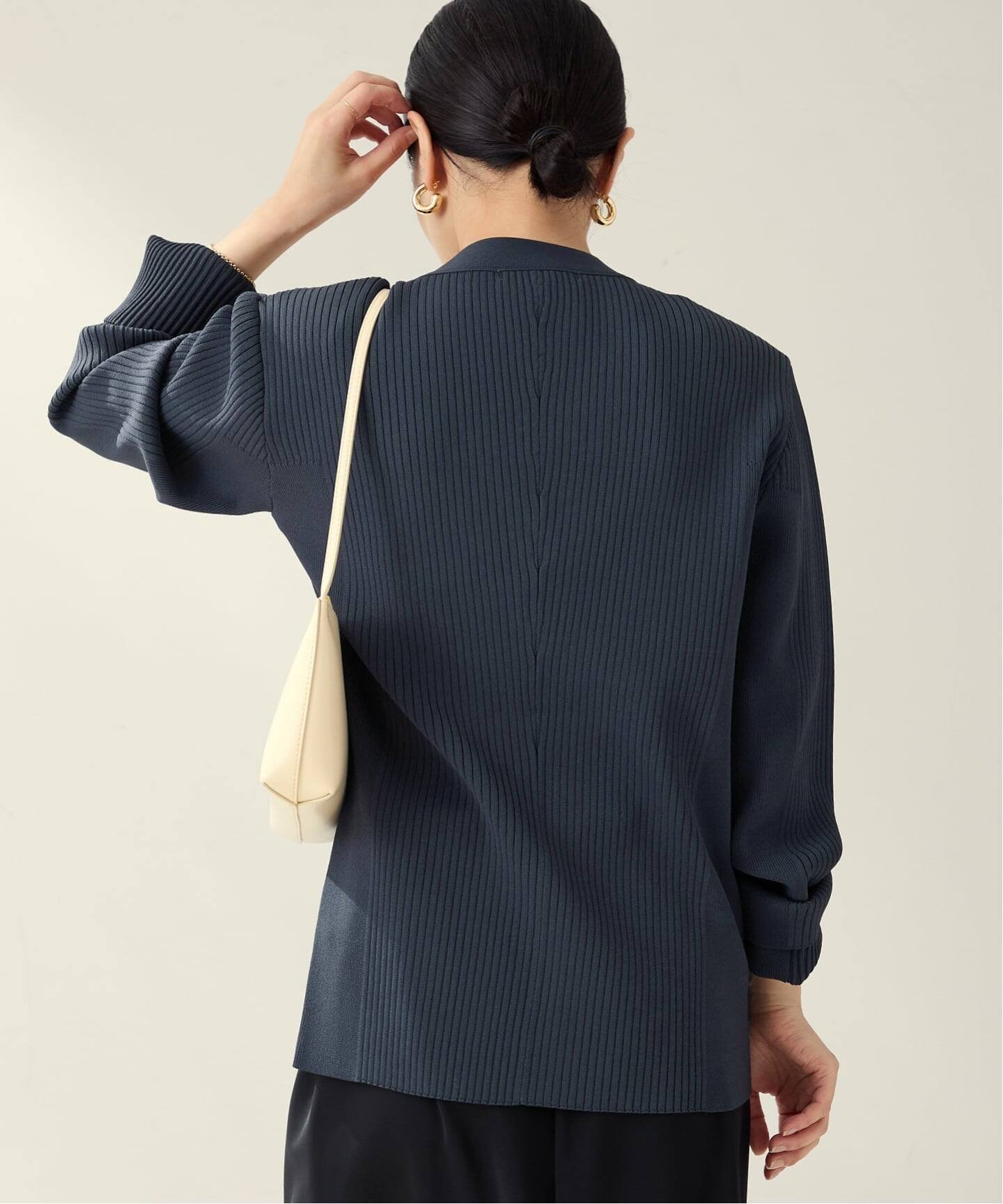 plage｜《追加》R'IAM RIBシェイプカーディガン | Rakuten Fashion