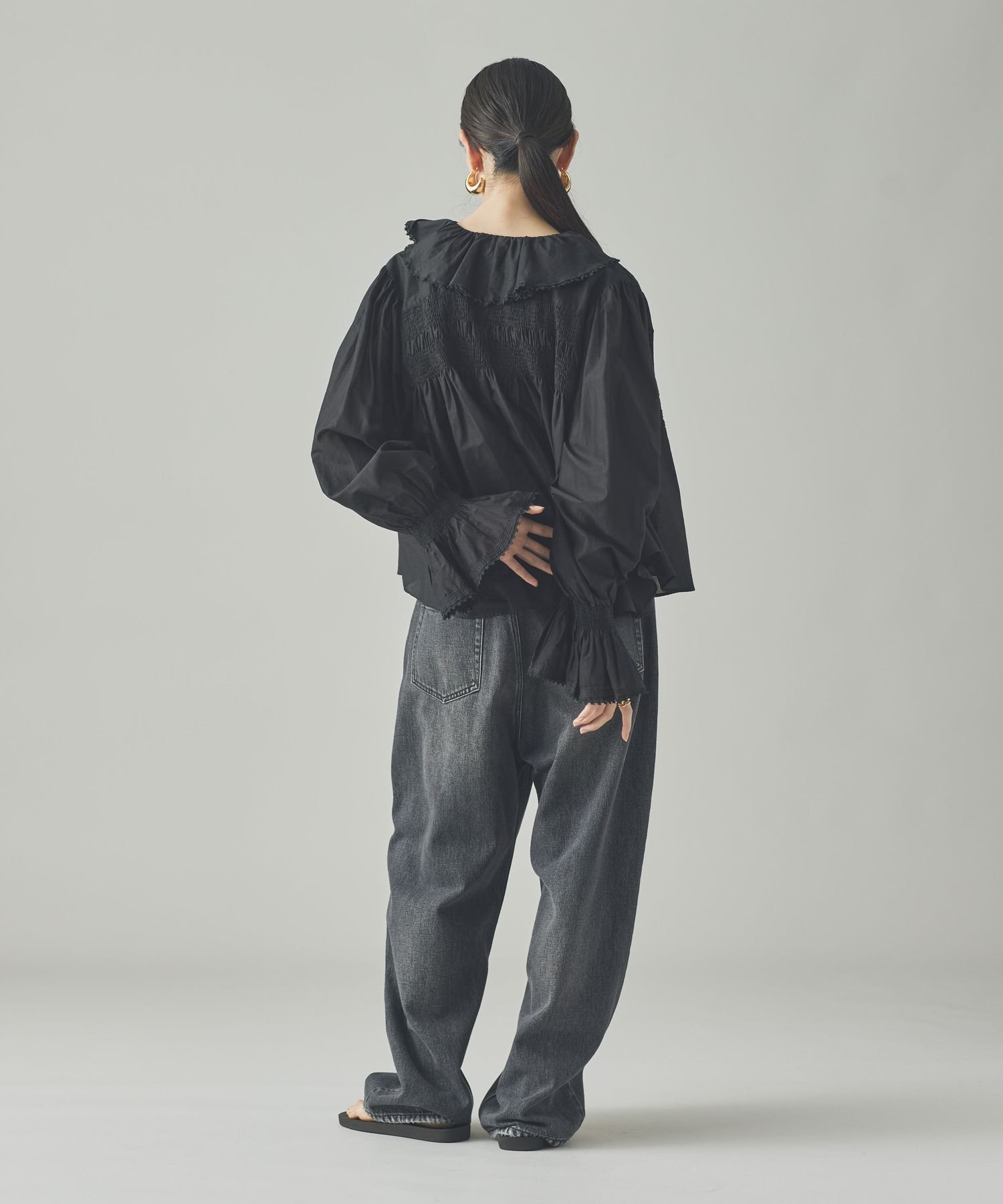 Curensology｜ラッフルレースブラウス | Rakuten Fashion(楽天