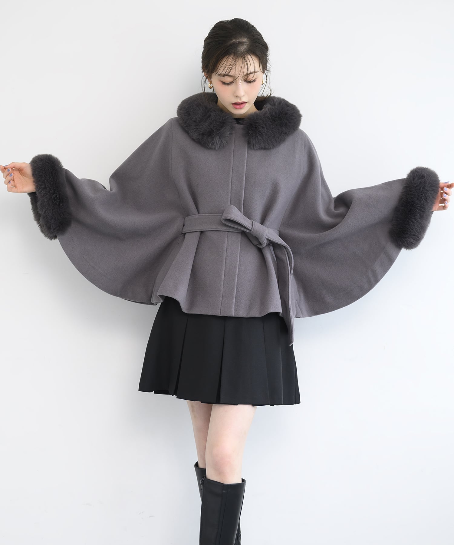 MISCH MASCH｜ポンチョコート/MM448601 | Rakuten Fashion(楽天