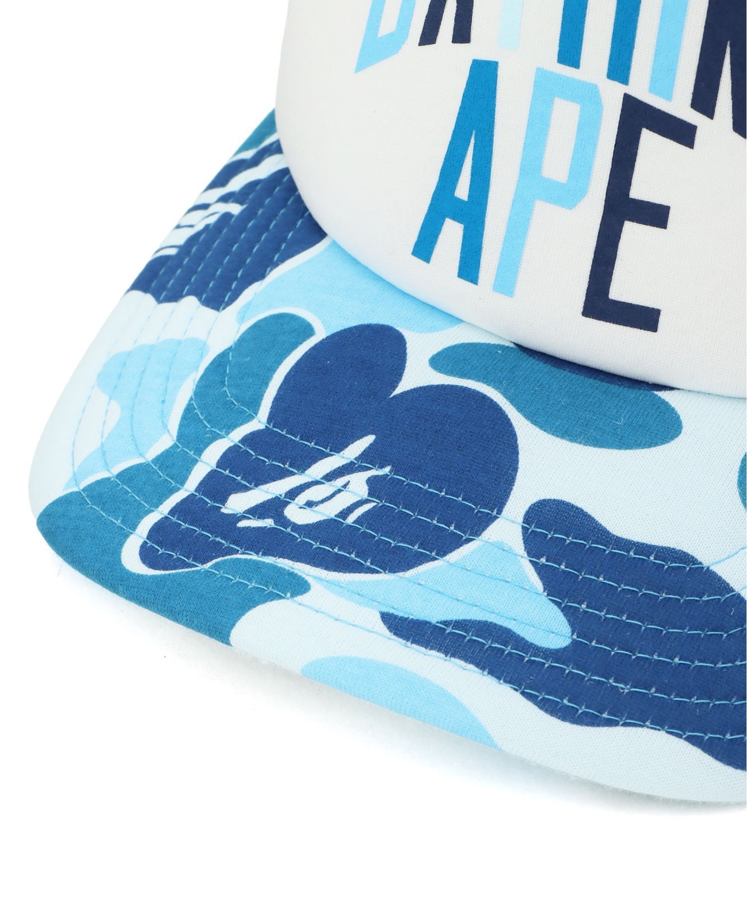 A BATHING APE｜ABC CAMO NYC LOGO MESH CAP | Rakuten Fashion(楽天