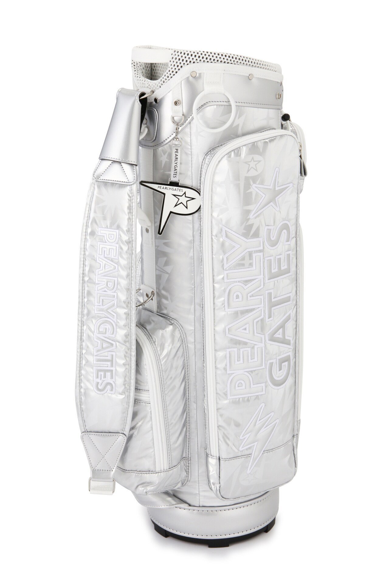 PEARLY GATES シルバー キャディバッグ ゴルフバッグ パーリーゲイツ】の新たなアイコンとなるキャディバッグ＜THE CADDIE